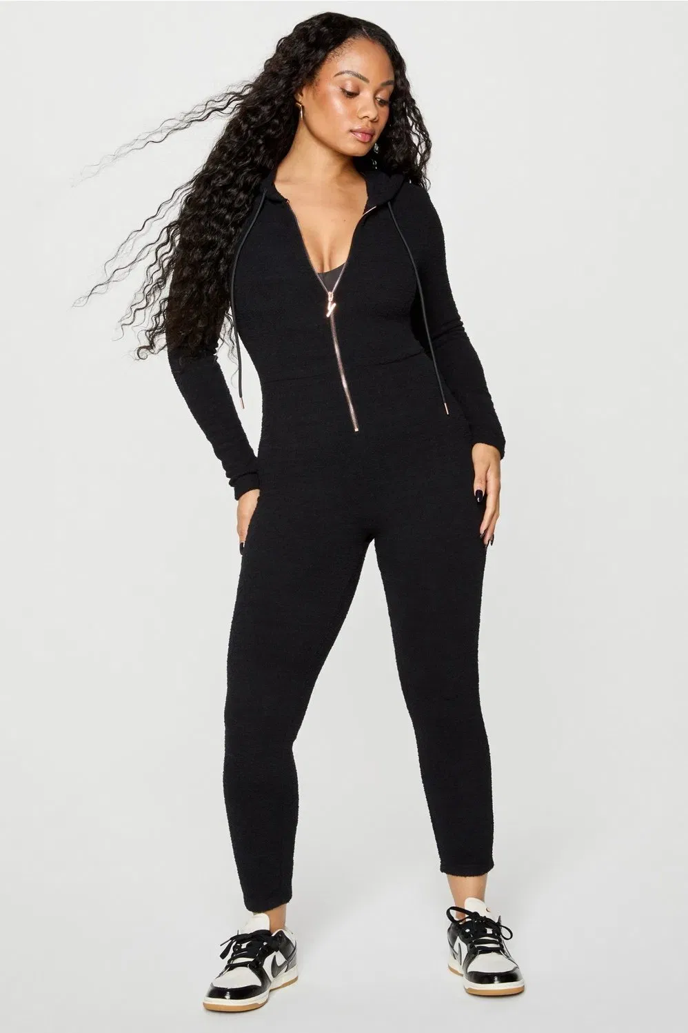 Fabletics Pet Me Heart Pocket Onesie