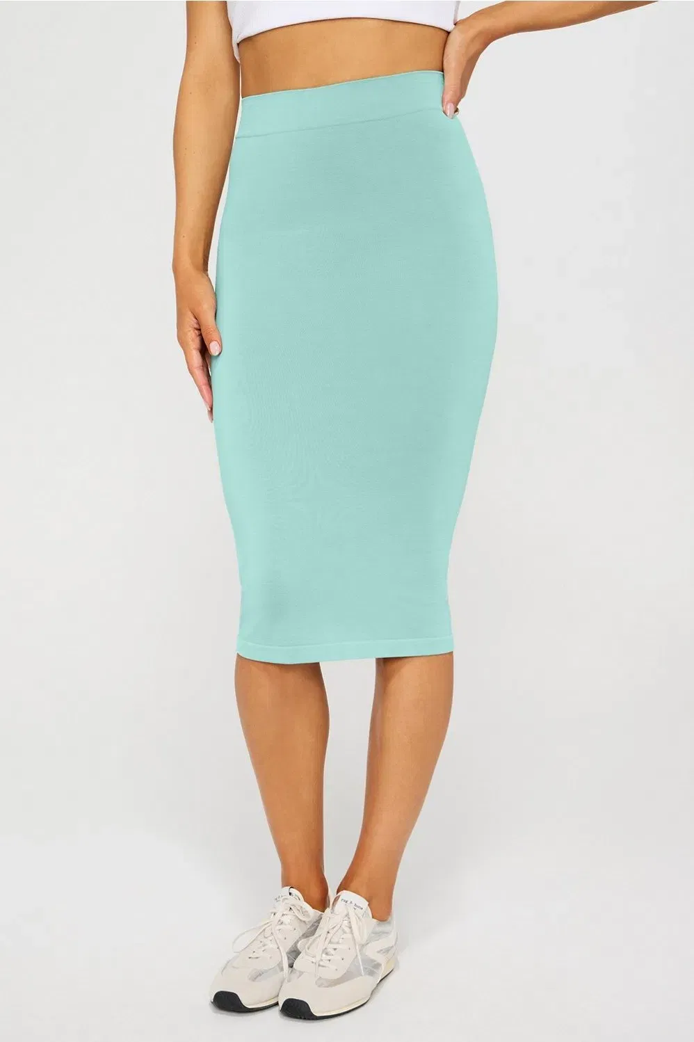 Fabletics Smooth As Hell Shaping Midi Skirt