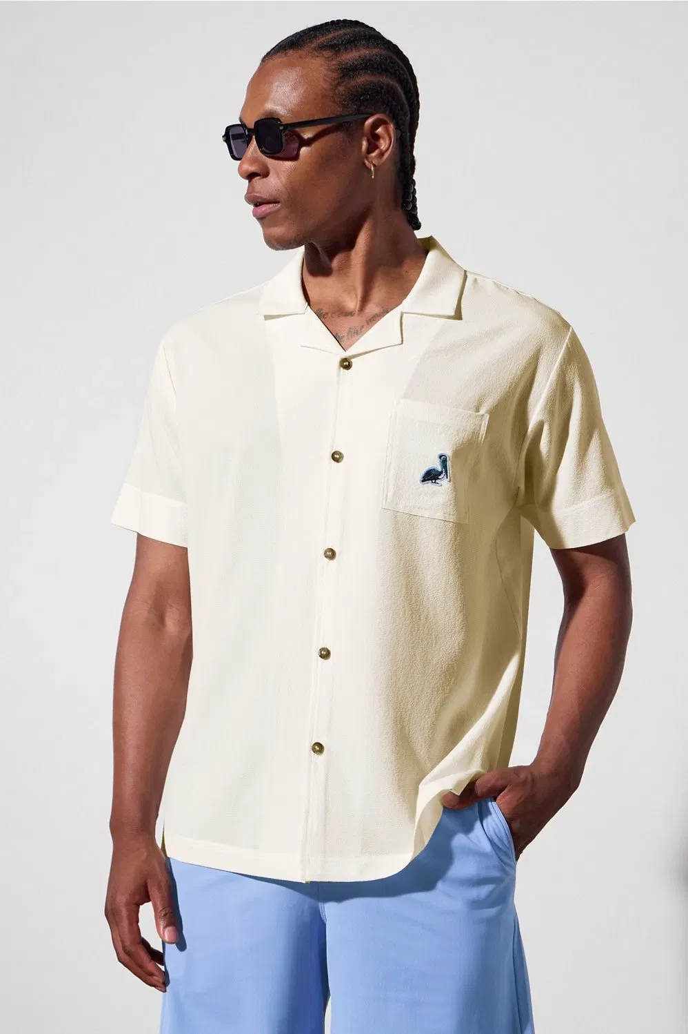 Fabletics The Cabana Button Up