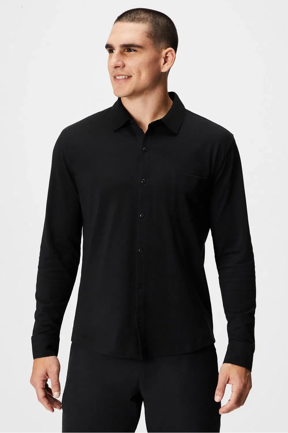 Fabletics The Dash Long Sleeve Button Up