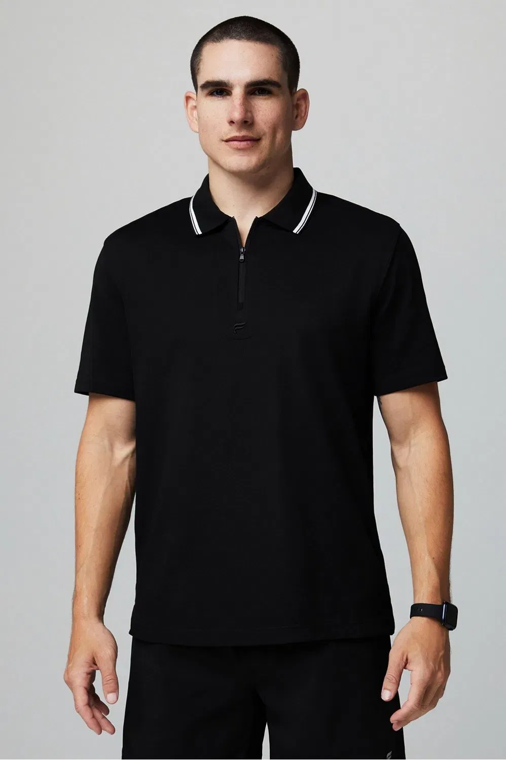 Fabletics The Dash Quarter Zip Polo