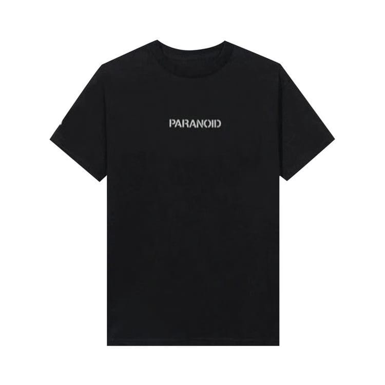 Anti Social Social Club Undefeated Paranoid Logo T-Shirt Black