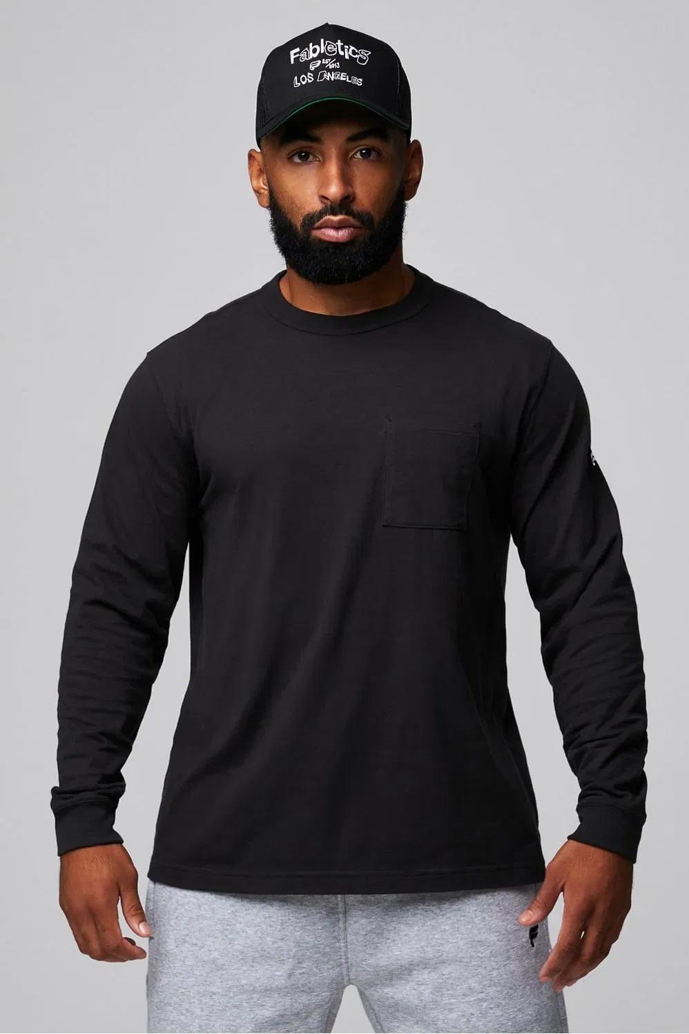 Fabletics The R&R Long Sleeve Pocket T-Shirt