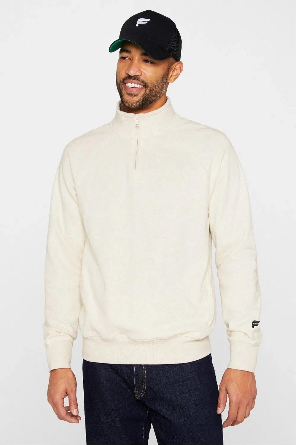 Fabletics The Year Round Terry Quarter Zip