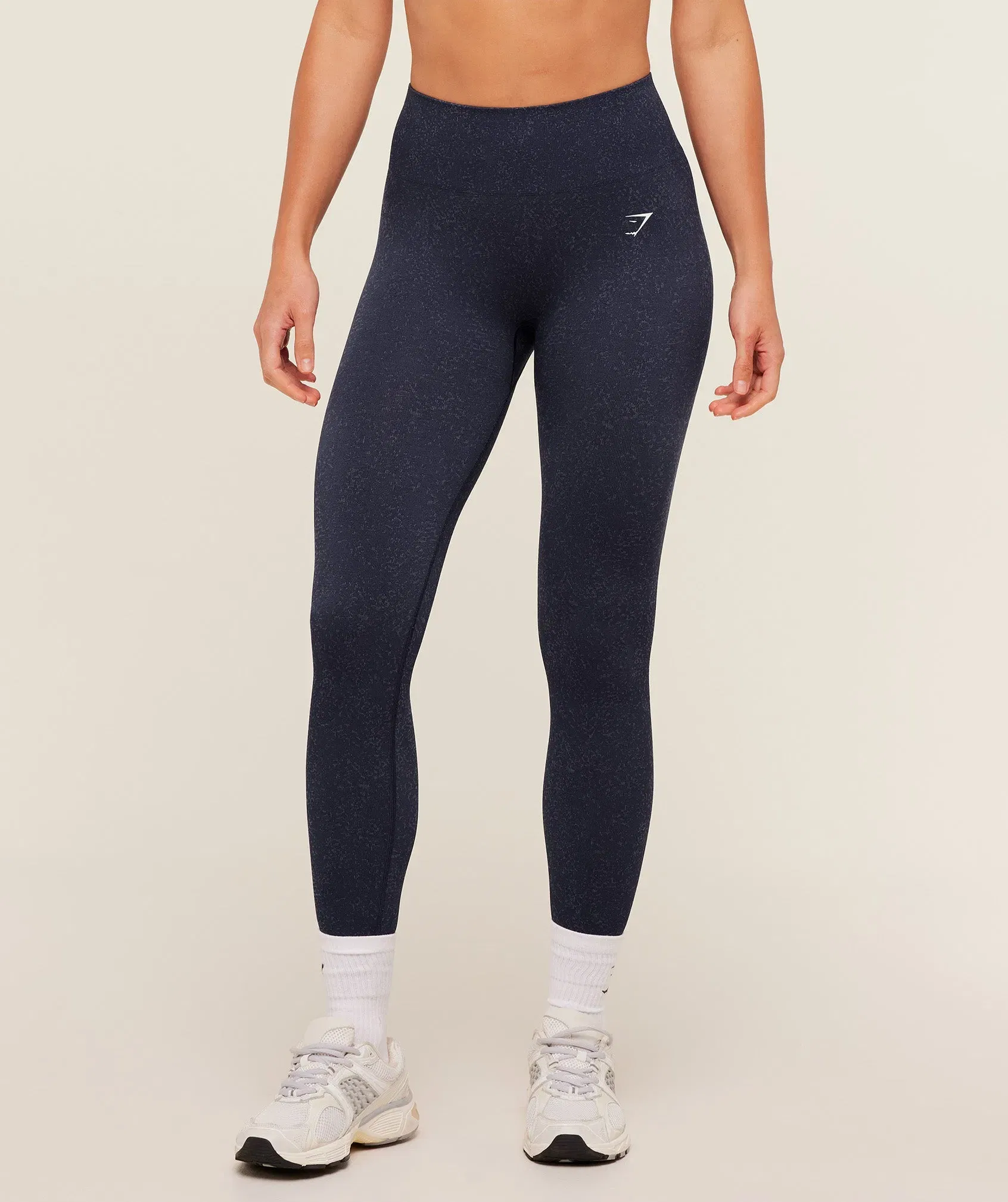 Women's Gymshark Adapt Fleck x Whitney Leggings Heavy Blue