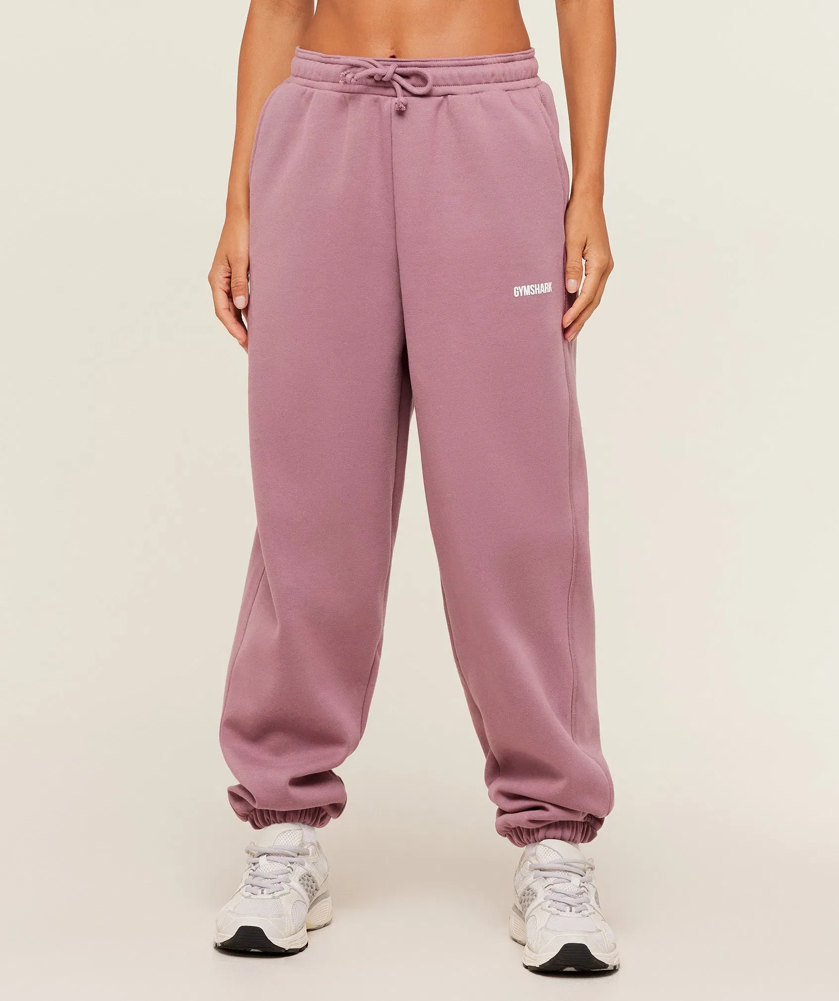 Women's Gymshark Cosy Luxe Cuffed Joggers Calm Pink