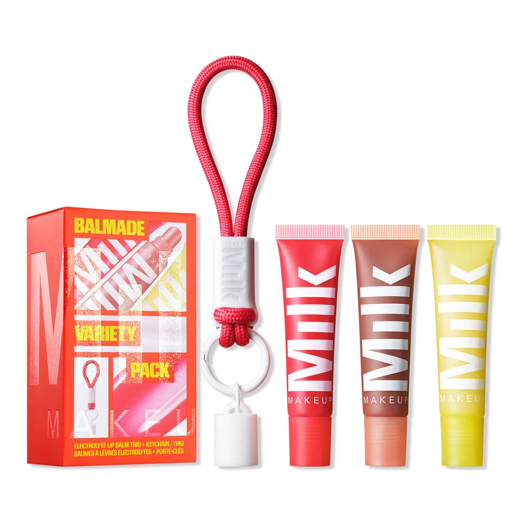 MILK Makeup Balmade Variety Pack Full - Size Hydrating Lip Balm Trio