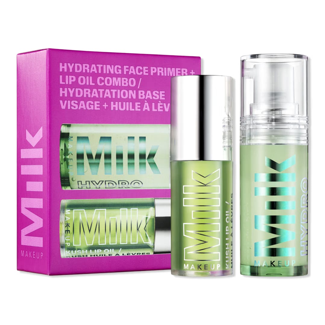 MILK Makeup Hydration Heroes Face Primer + Lip Oil Set