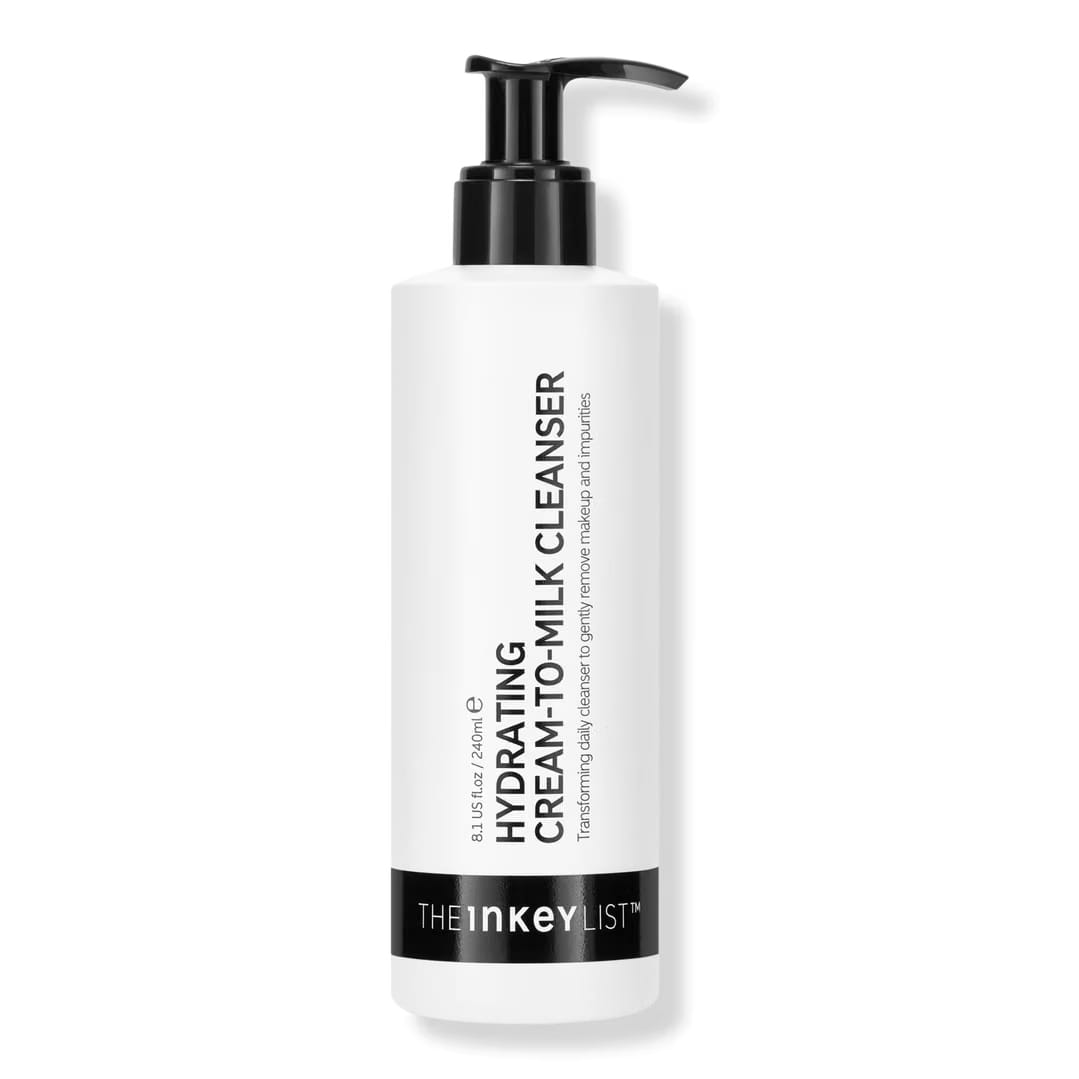 The INKEY List Hydrating Cream - To - Milk Cleanser with Hyaluronic Acid