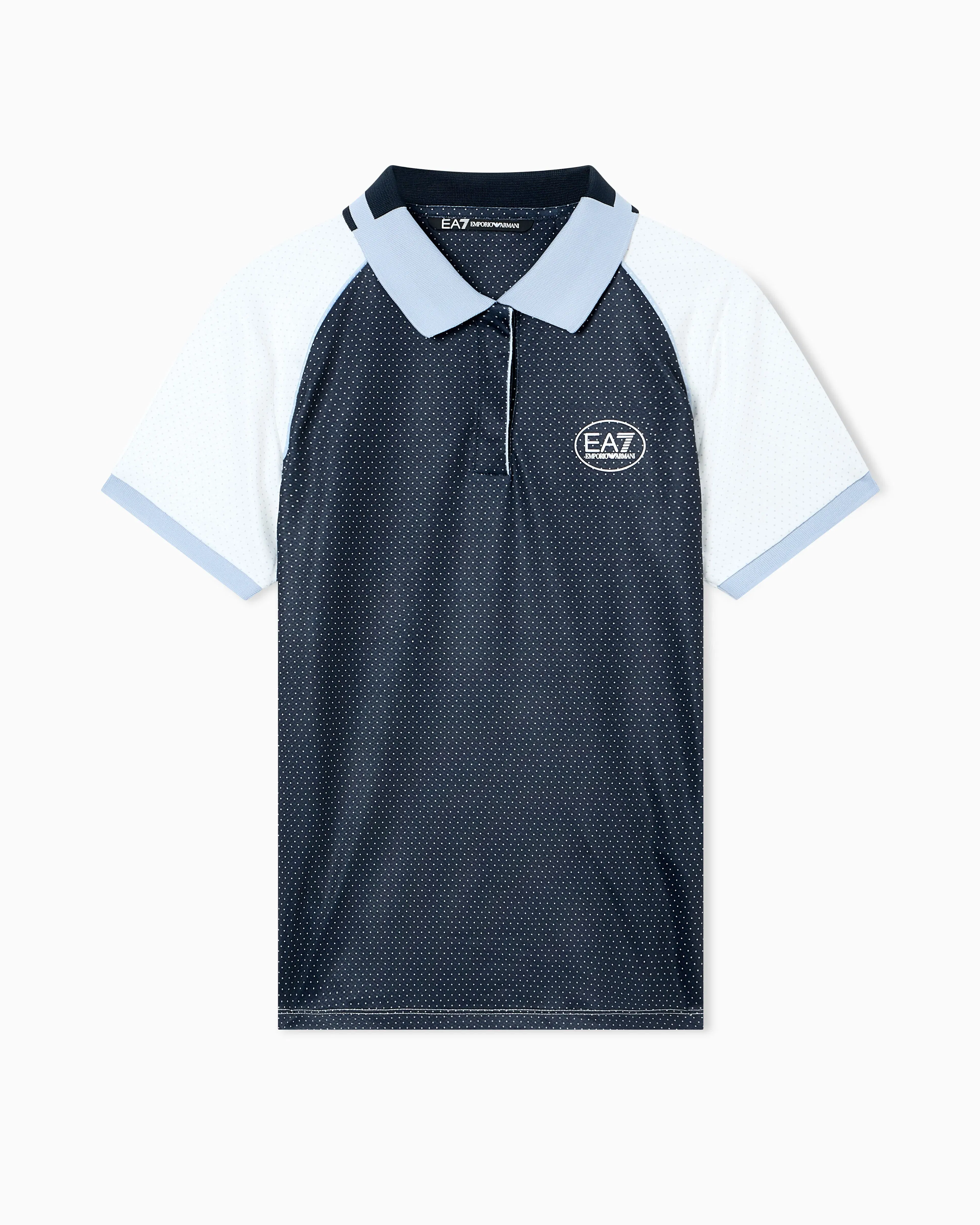 EA7 Golf Pro polo shirt in VENTUS7 technical fabric