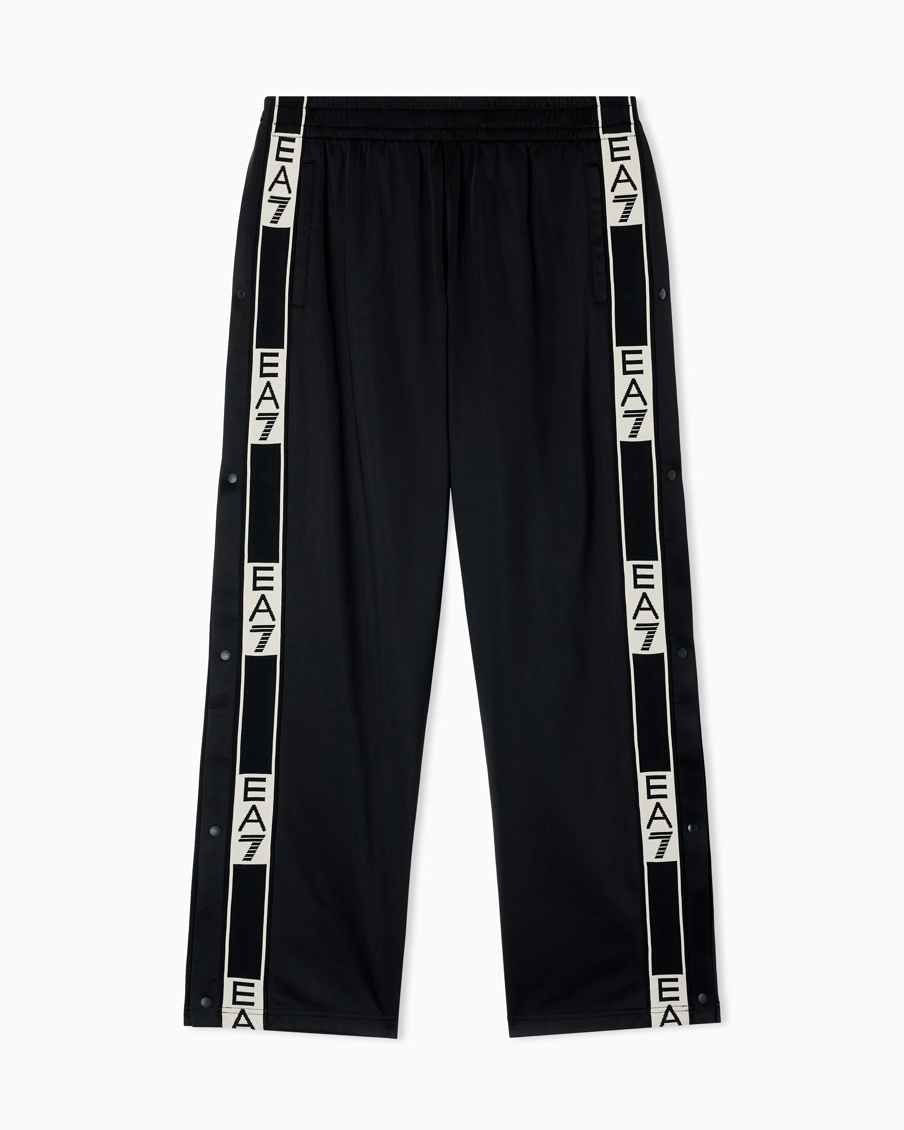EA7 Graphic Series technical fabric trousers