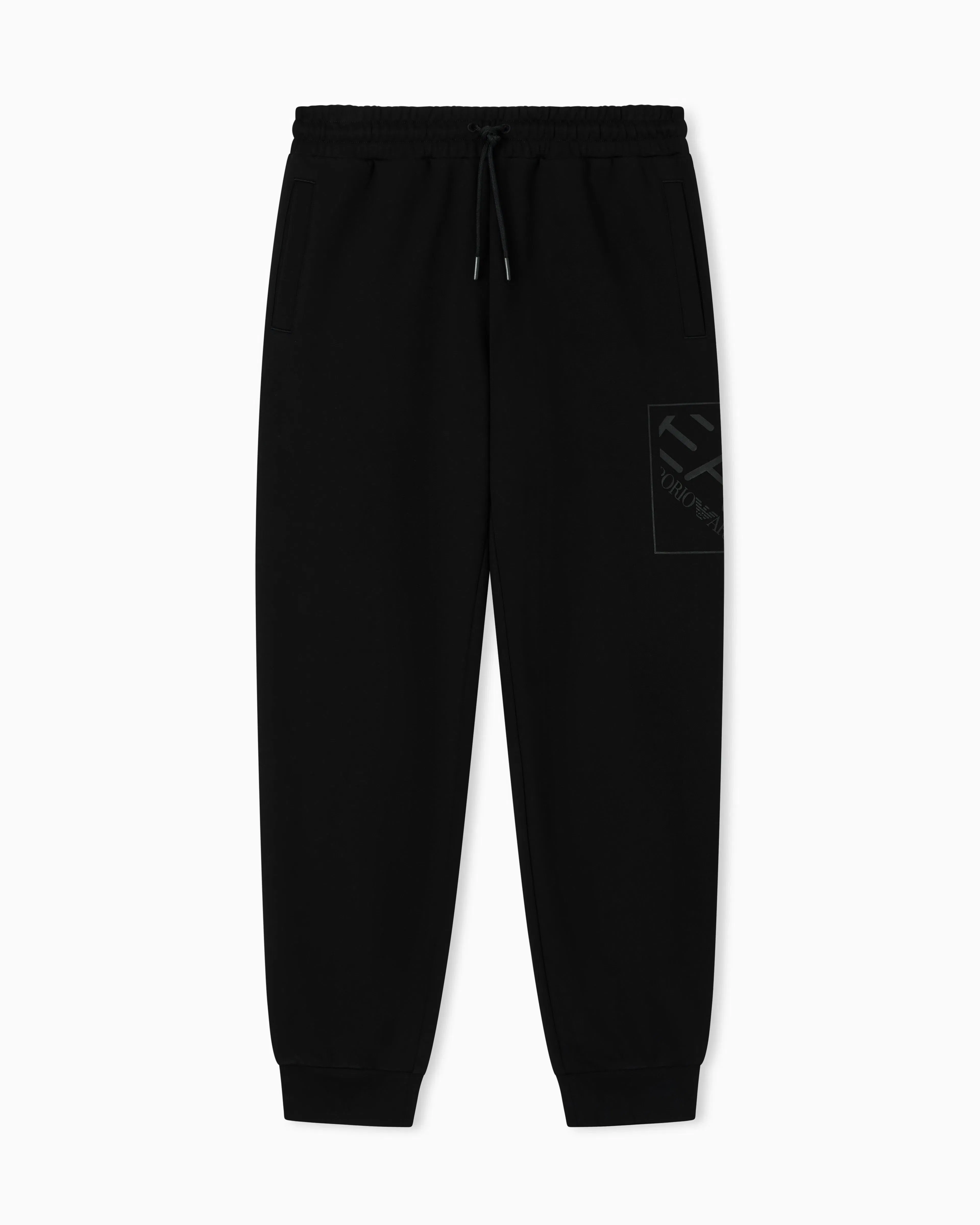 EA7 Logo Series cotton joggers