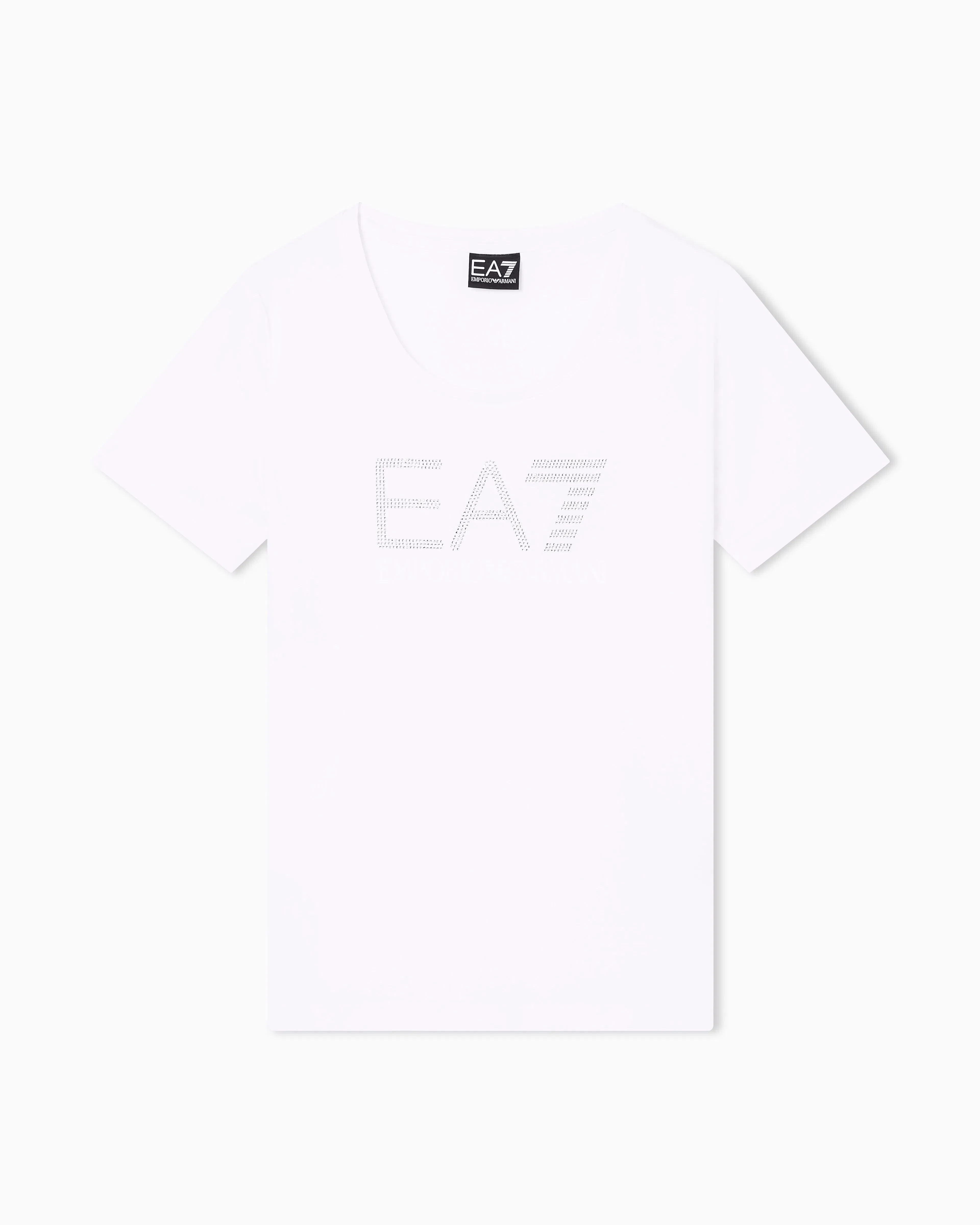 EA7 Logo Series stretch - jersey T - shirt