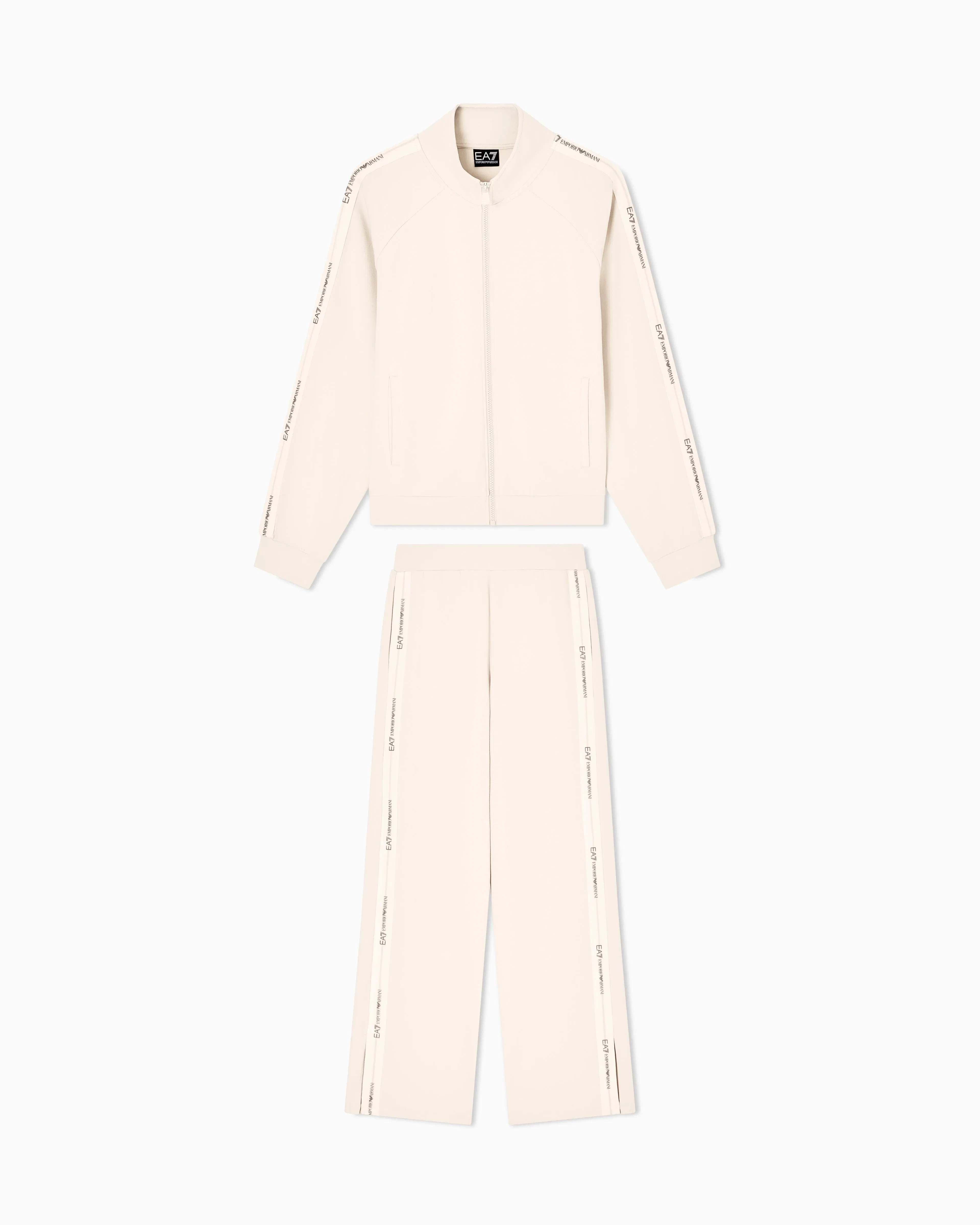 EA7 Logo Series stretch modal blend tracksuit