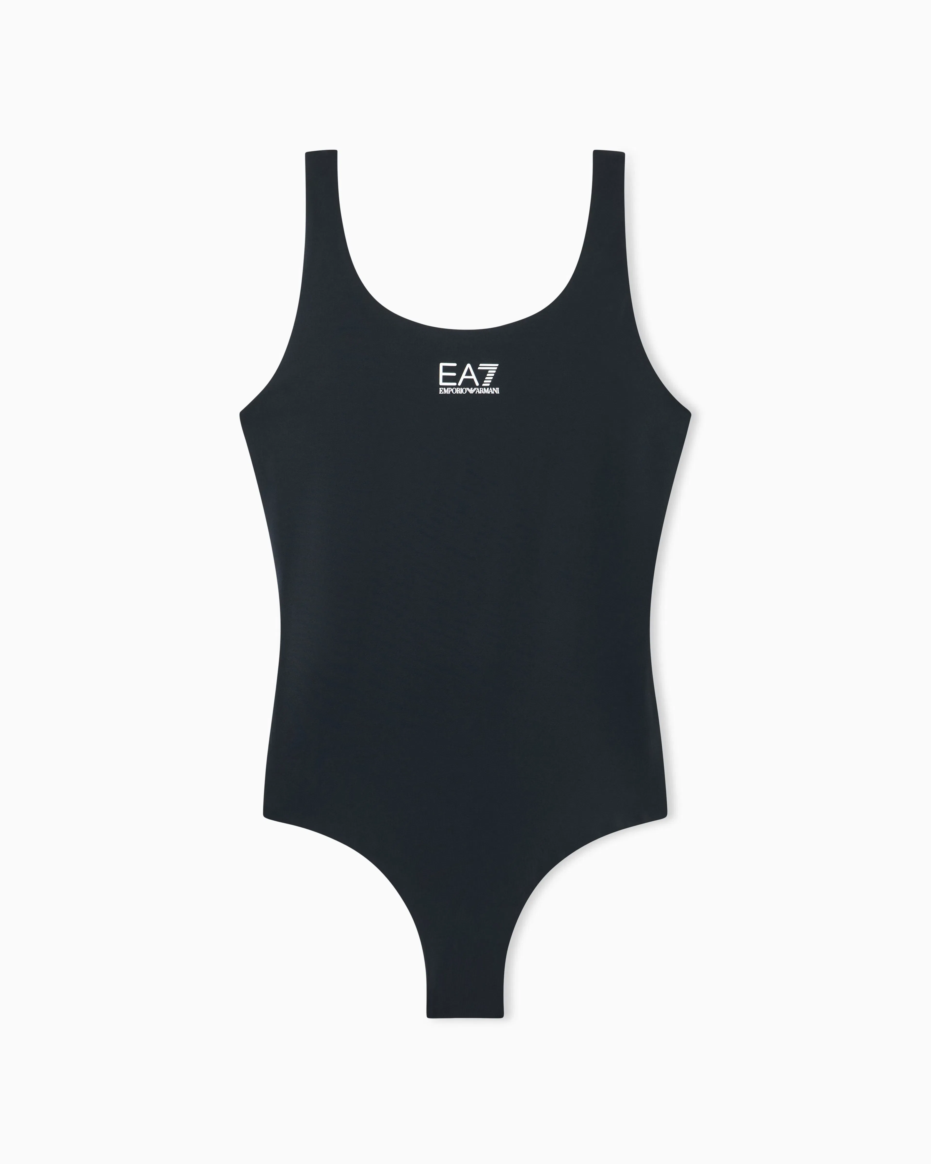 EA7 One - piece swimsuit with logo