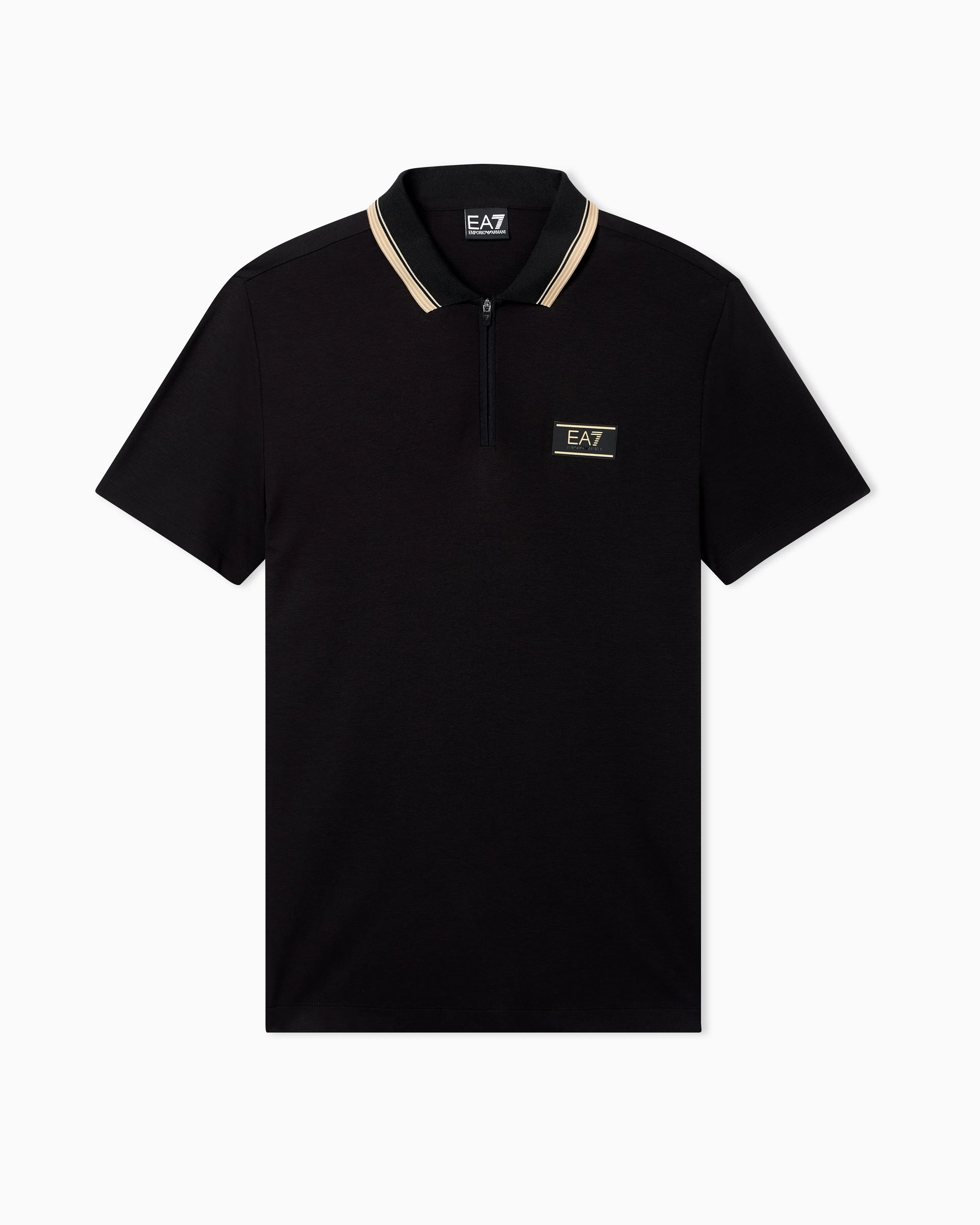 EA7 Premium Label jersey polo shirt