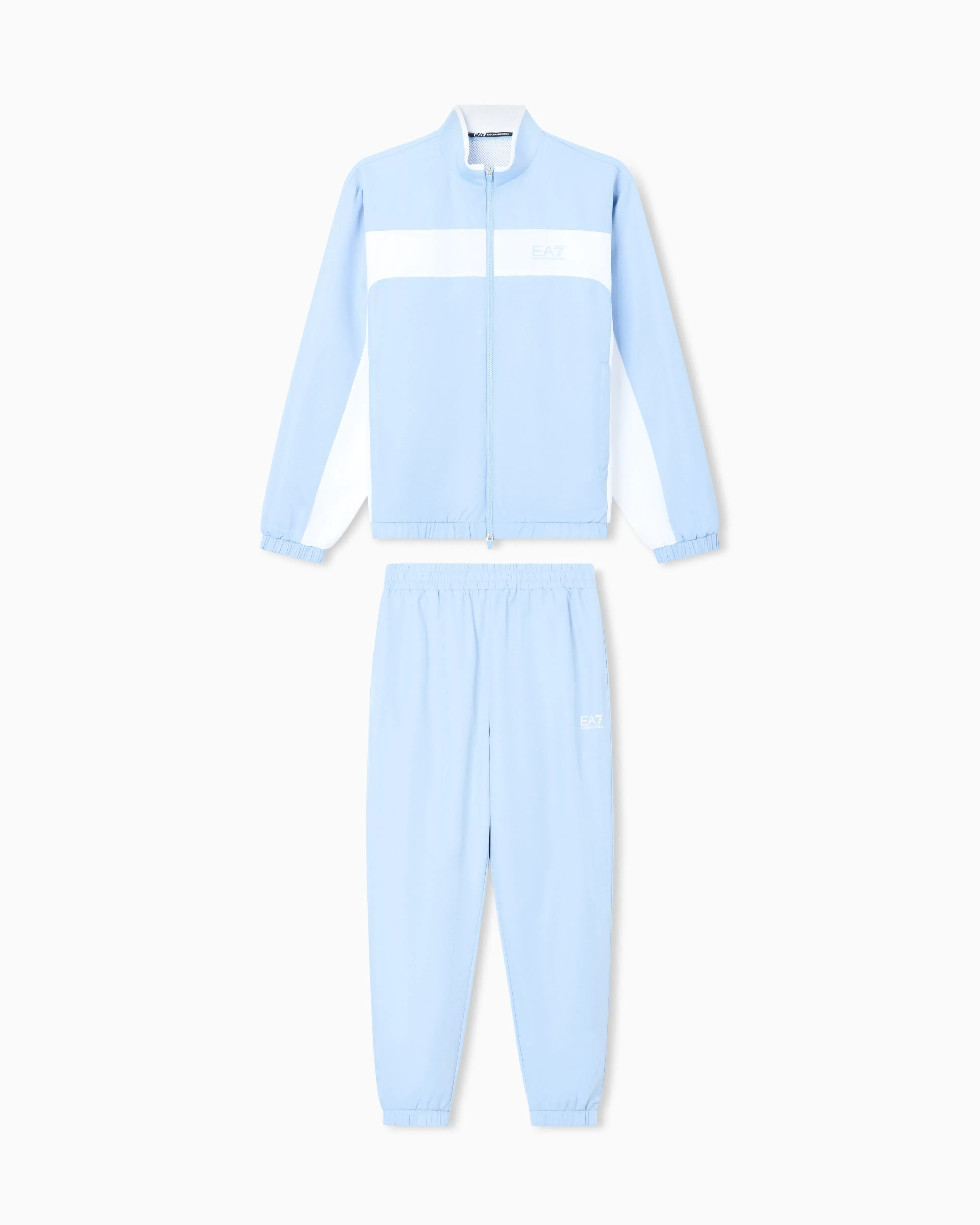 EA7 Pro tennis tracksuit in VENTUS7 colour block technical fabric