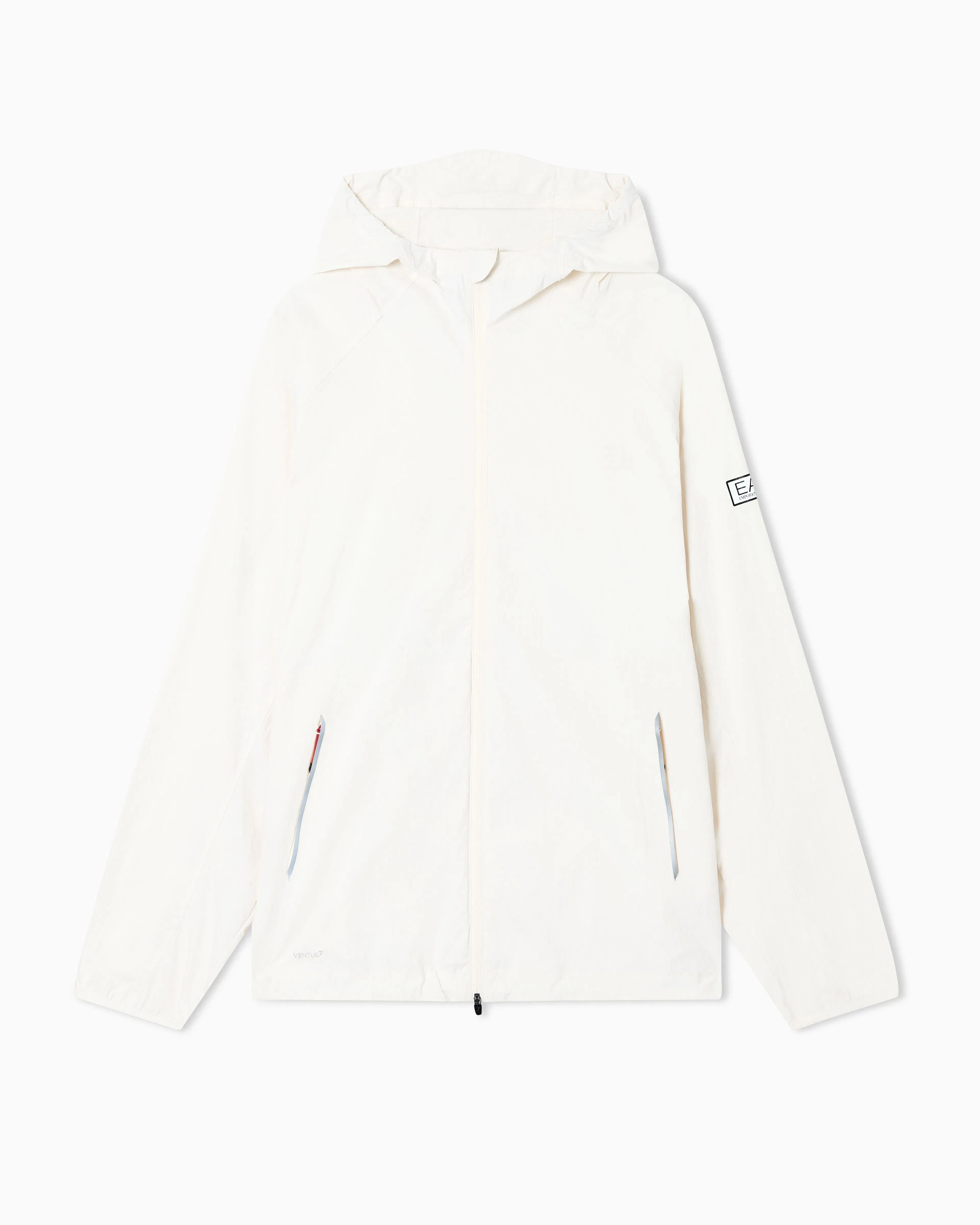 EA7 VENTUS7 technical fabric hooded sweatshirt
