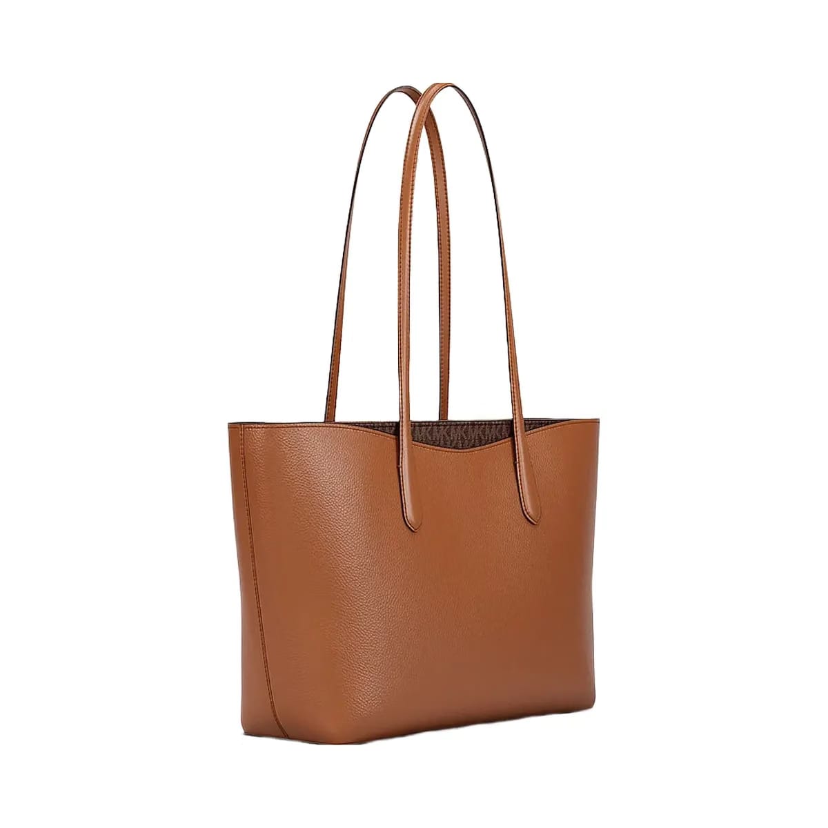 Michael Kors Arden Large Pebbled Leather Tote Bag Brown
