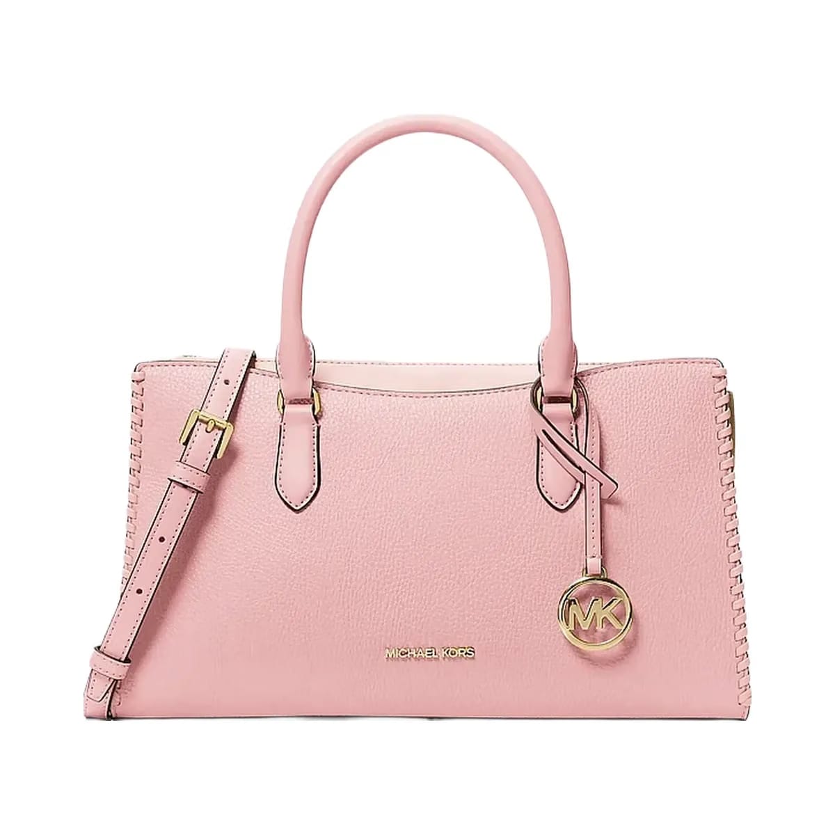 Michael Kors Arden Medium Satchel Powder Blush