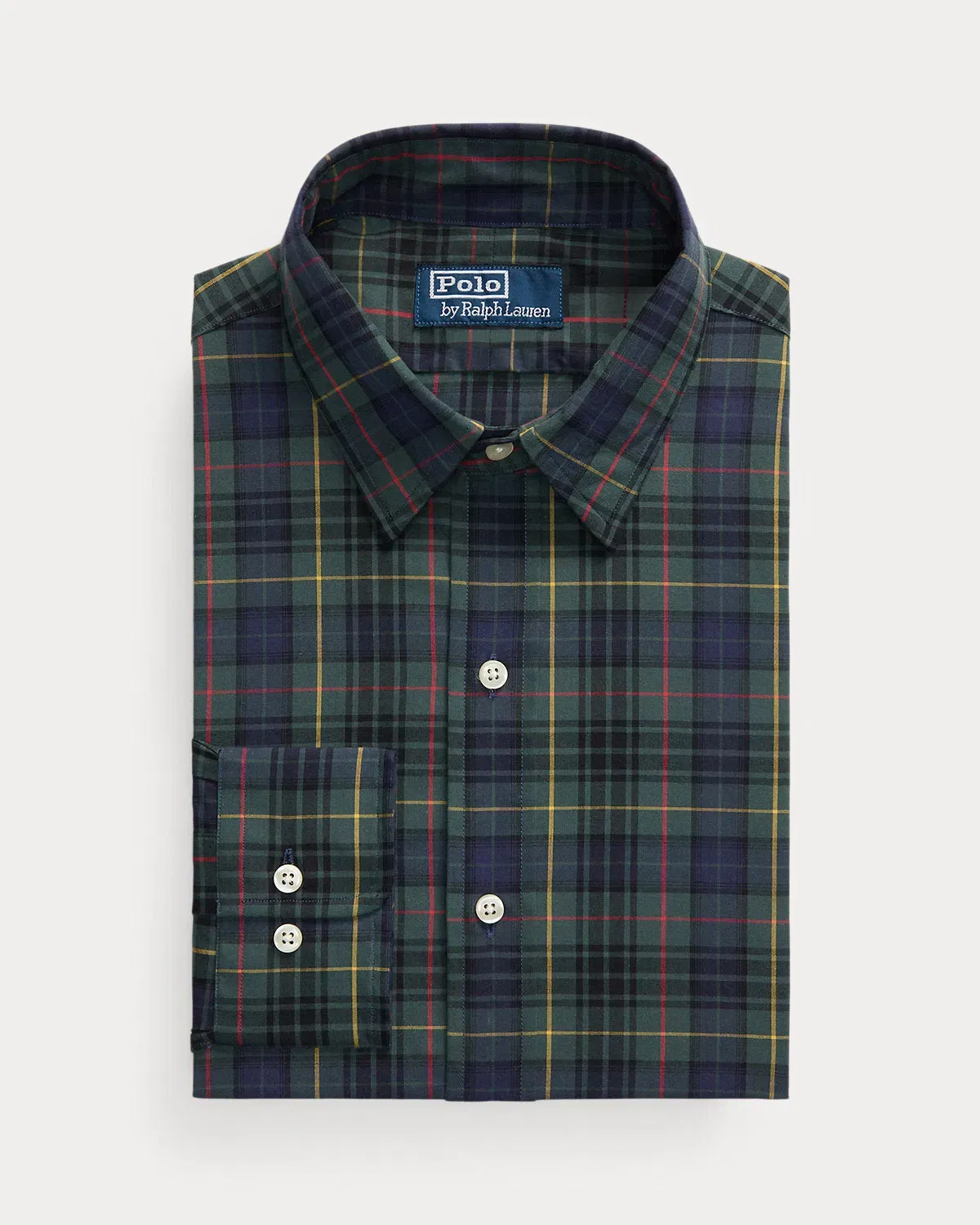Ralph Lauren Custom Fit Plaid Poplin Shirt