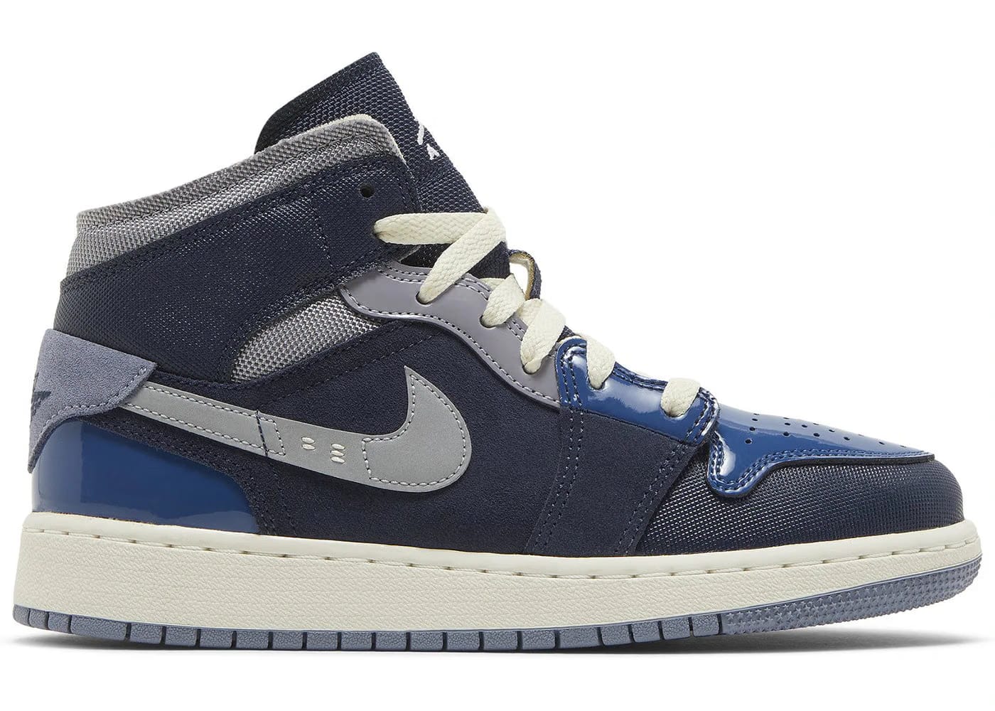 Jordan 1 Mid Se Craft Inside Out Obsidian Ps