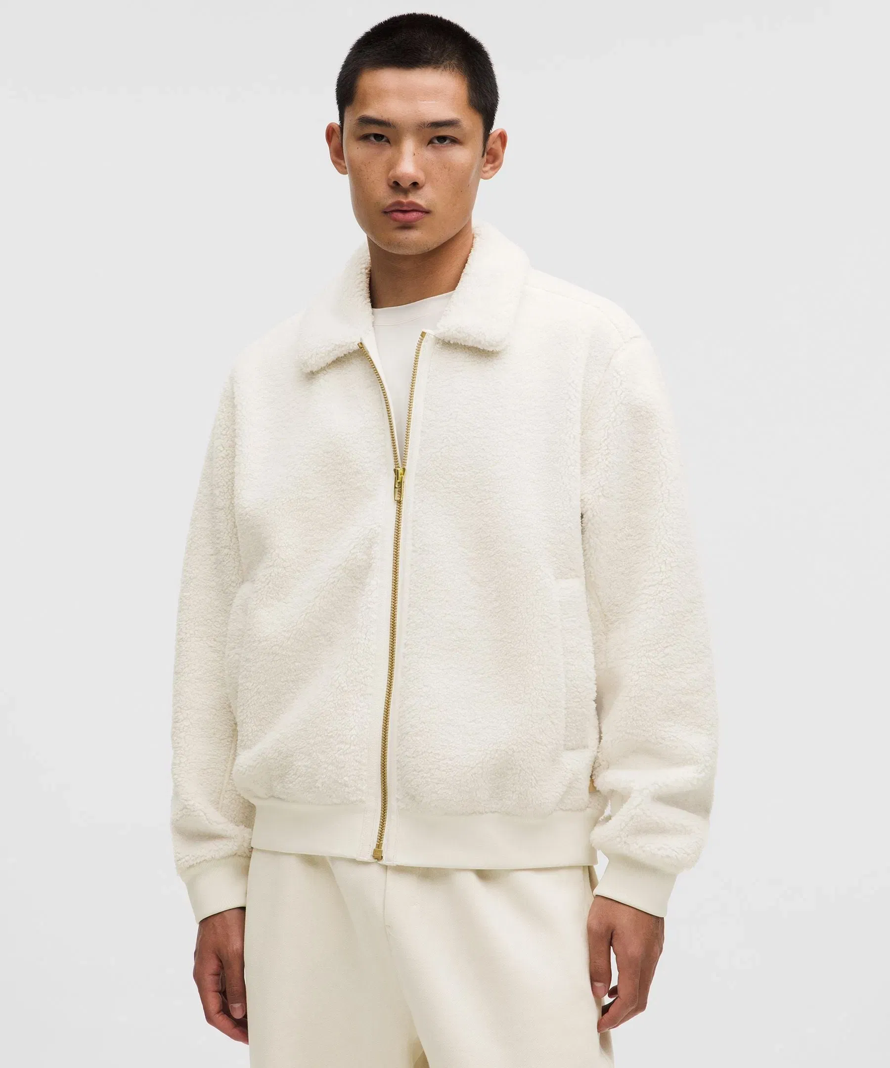 Lululemon Lunar New Year Textured Fleece Bomber Jacket