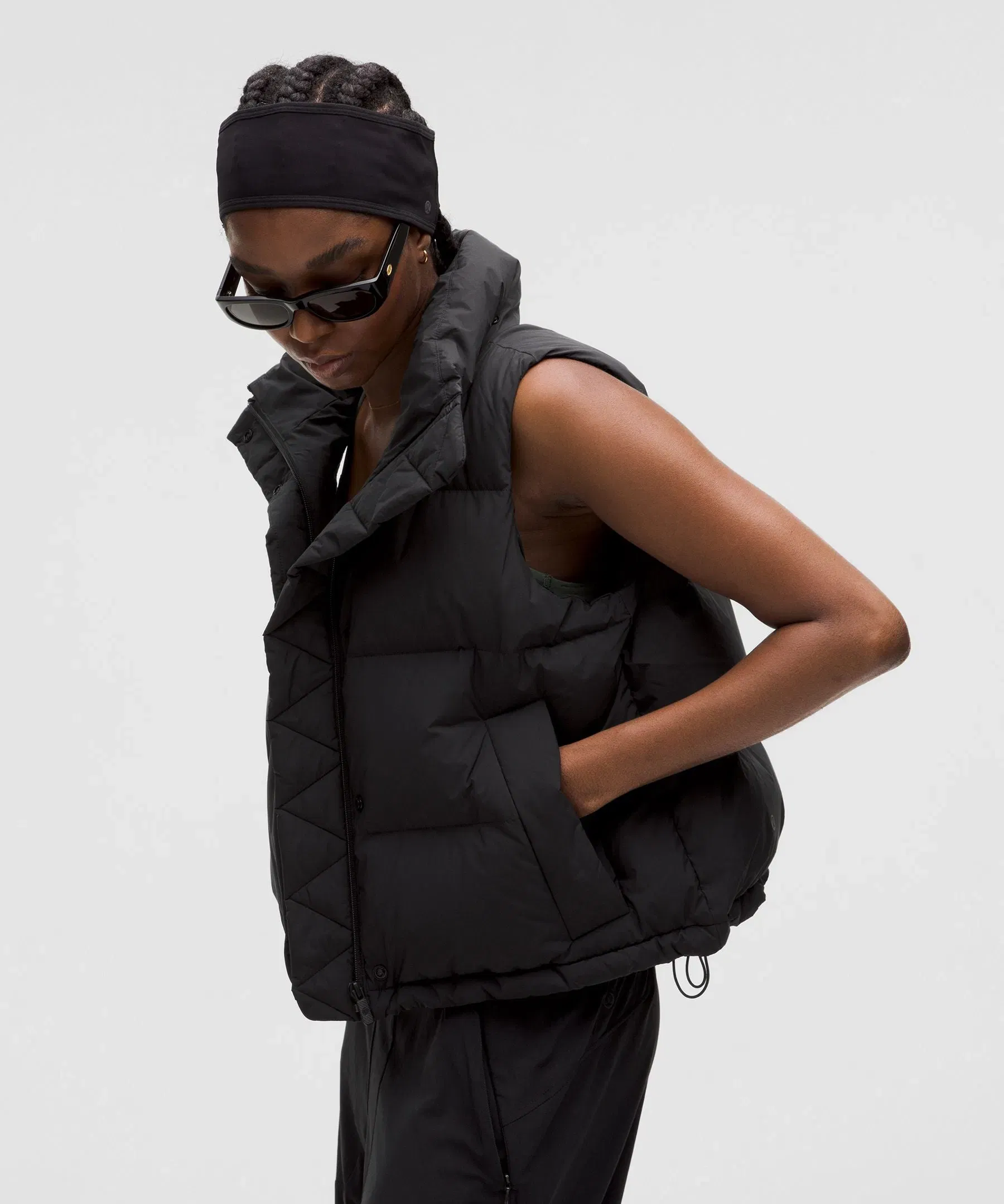 Lululemon Wunder Puff 600 - Down - Fill Cropped Vest