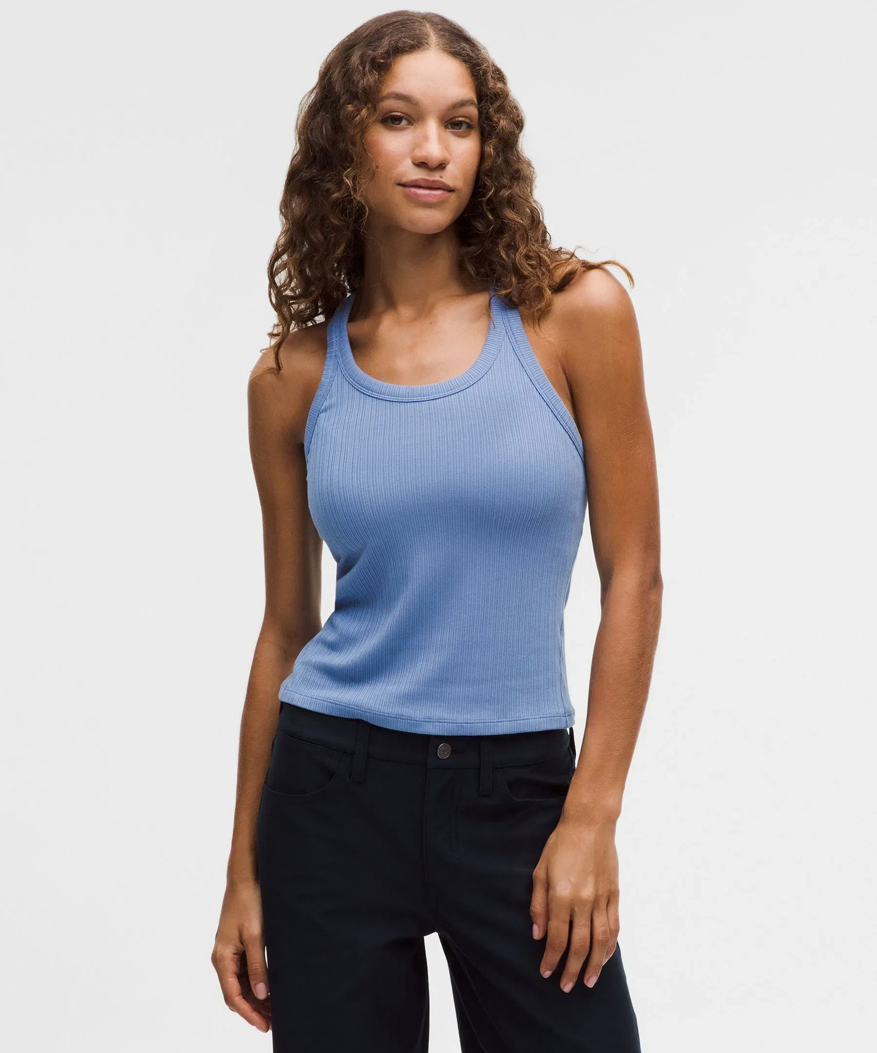 Lululemon Women's Hold Tight Micro - Rib Racerback Tank Top