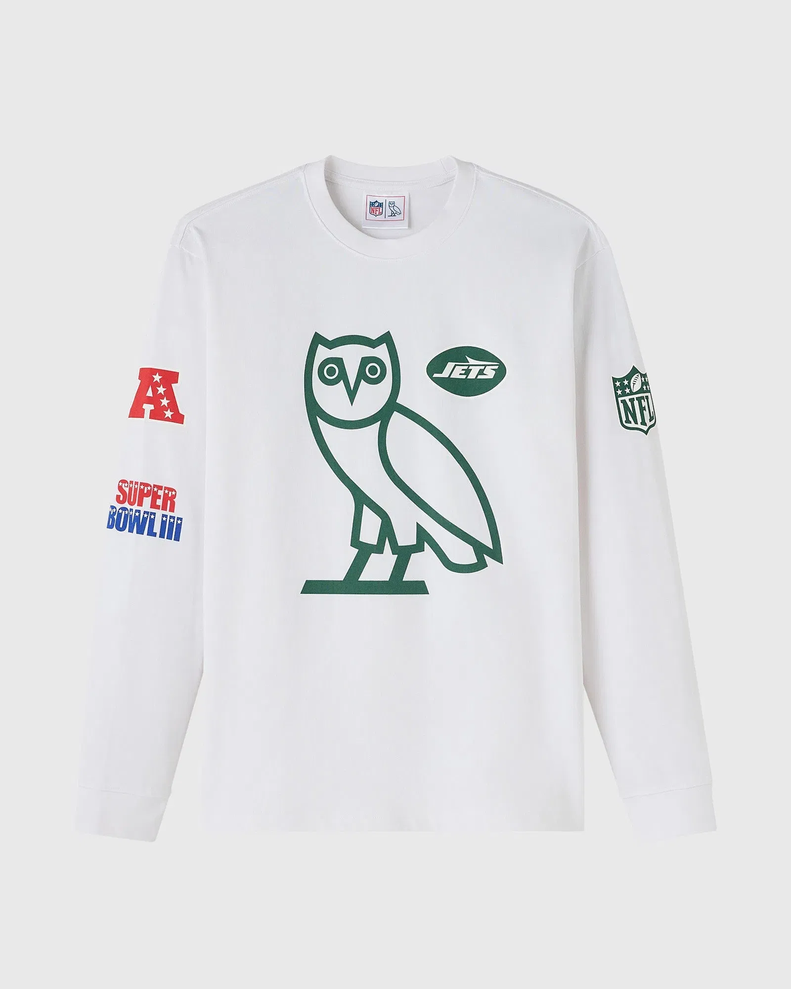 OVO Nfl New York Jets Long - Sleeve T-Shirt