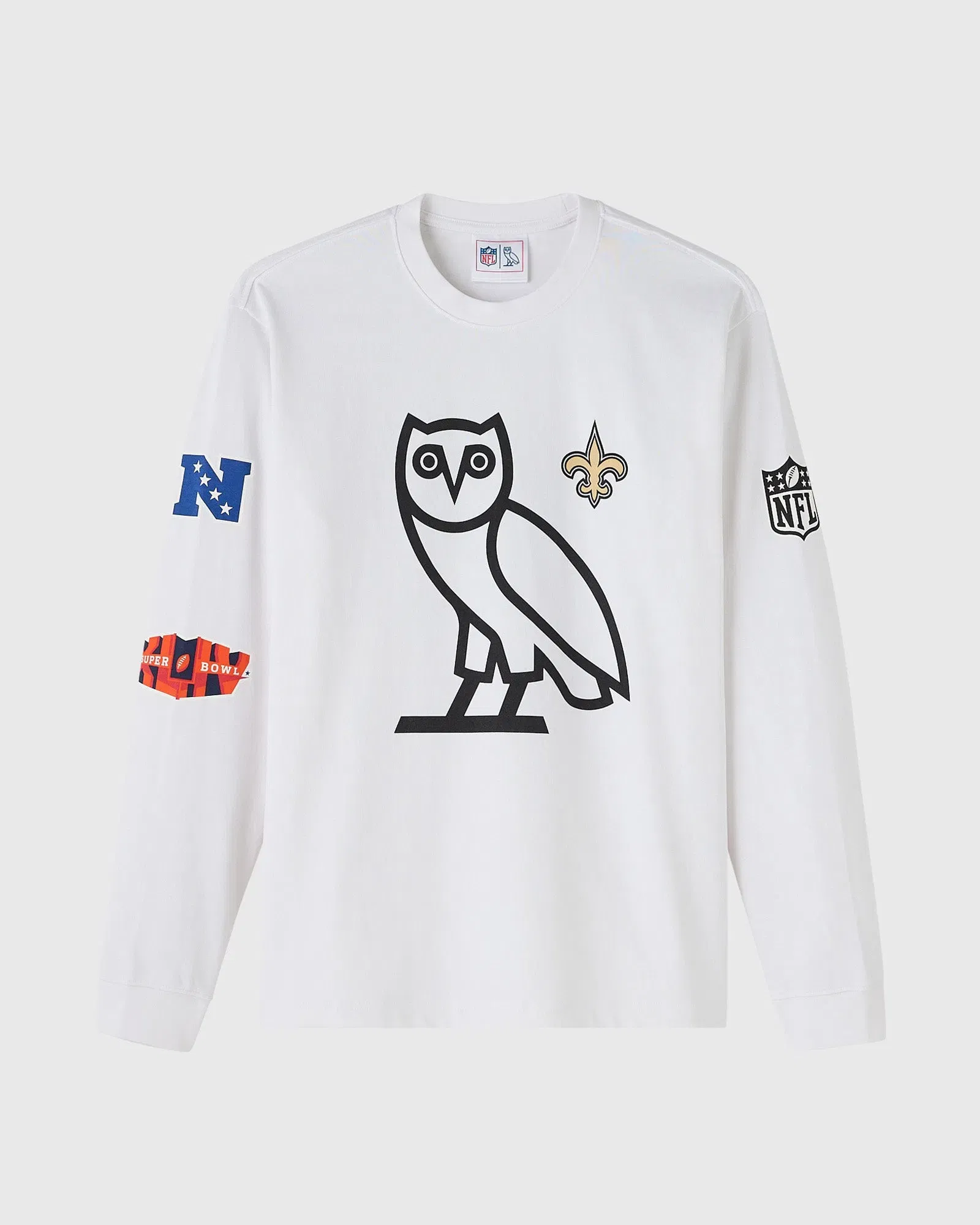 OVO Nfl New Orleans Saints Long - Sleeve T-Shirt