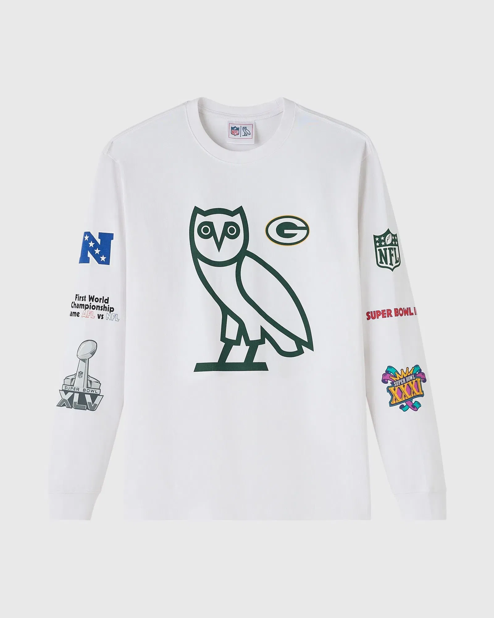 OVO Nfl Green Bay Packers Long - Sleeve T-Shirt