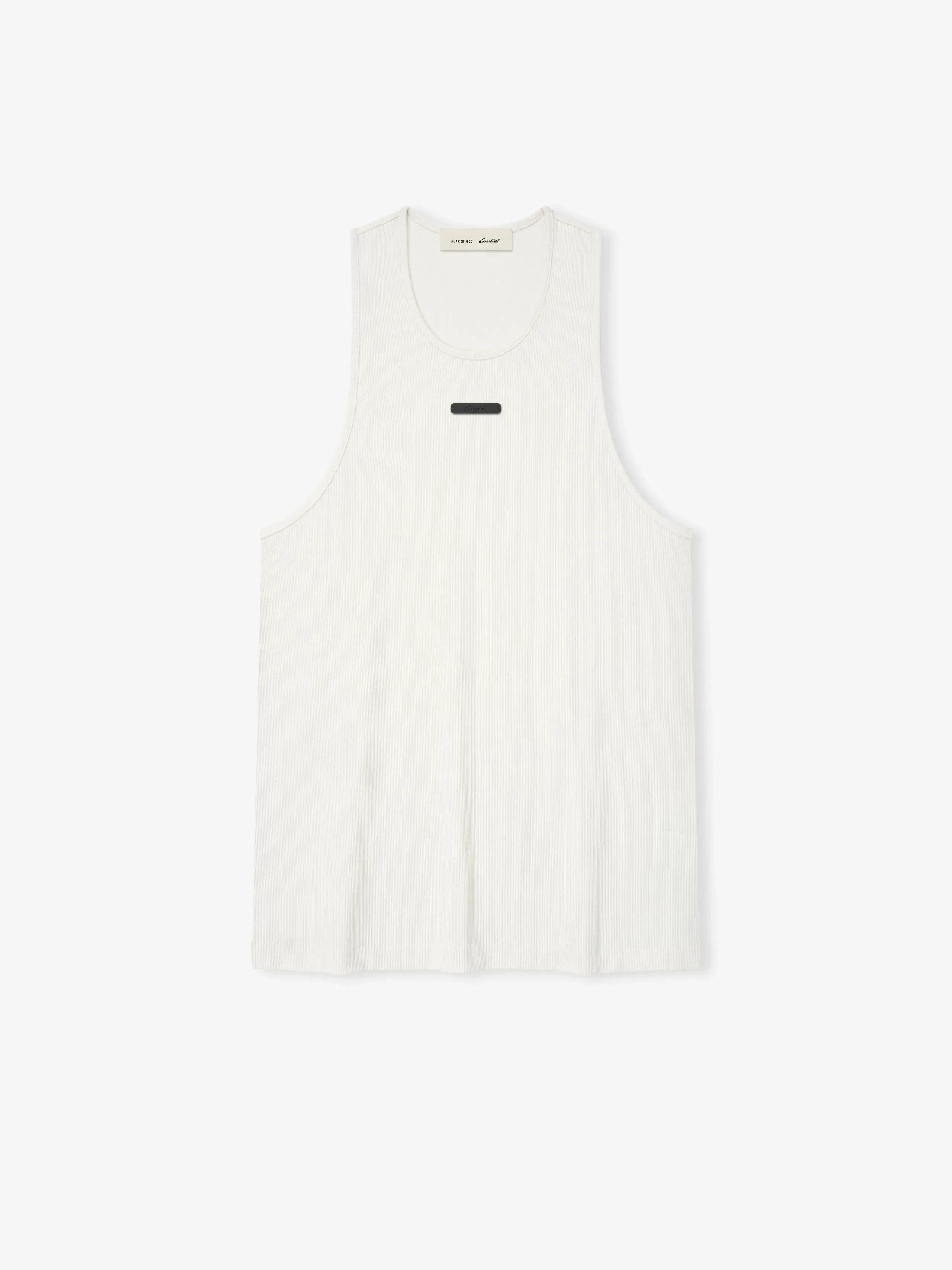 Essentials Rib Tank Ivory