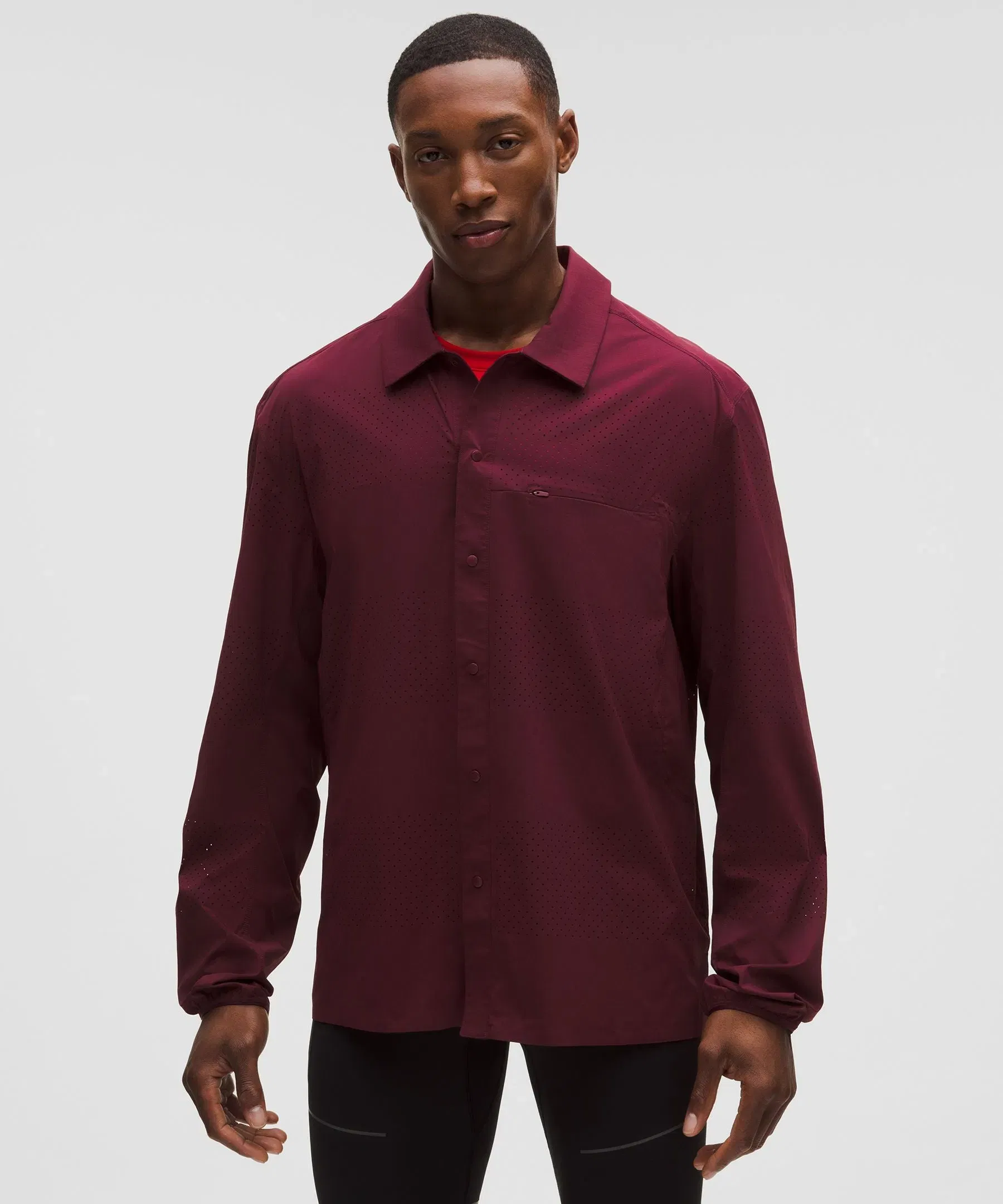 Lululemon Perforated Running Overshirt