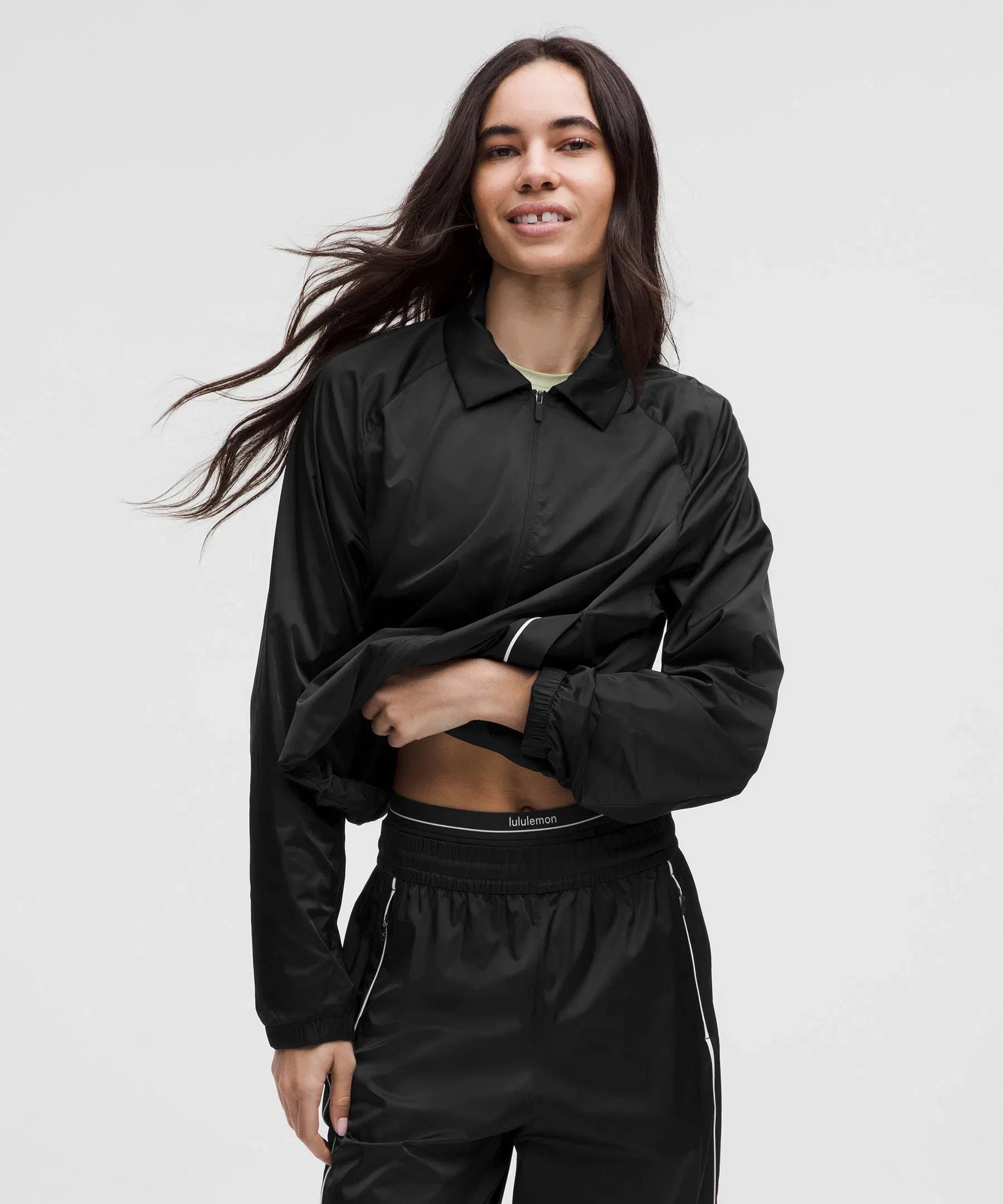 Lululemon Stretch Satin Nylon Jacket