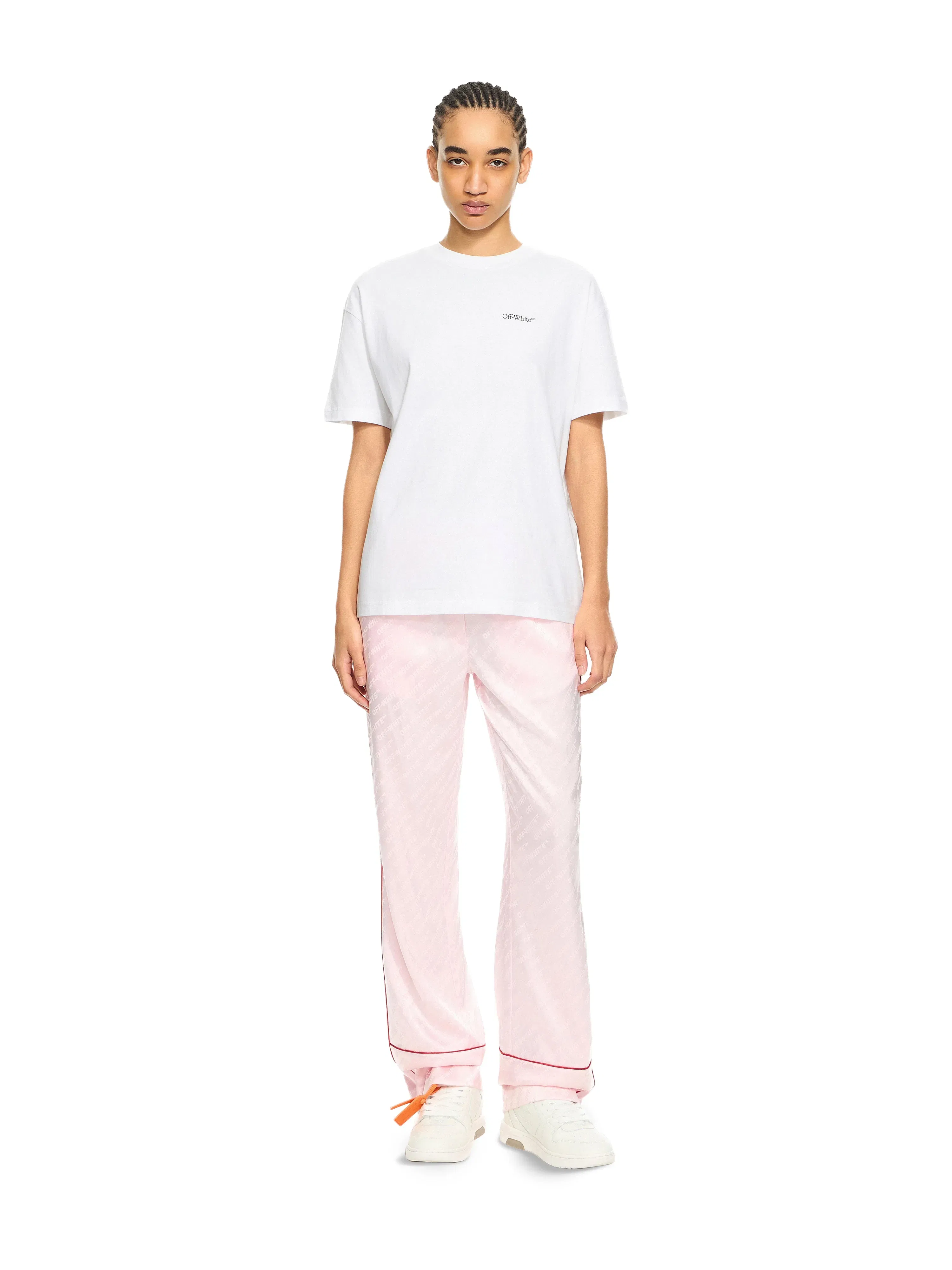 Off - White Arrow Glowing Flower T-Shirt
