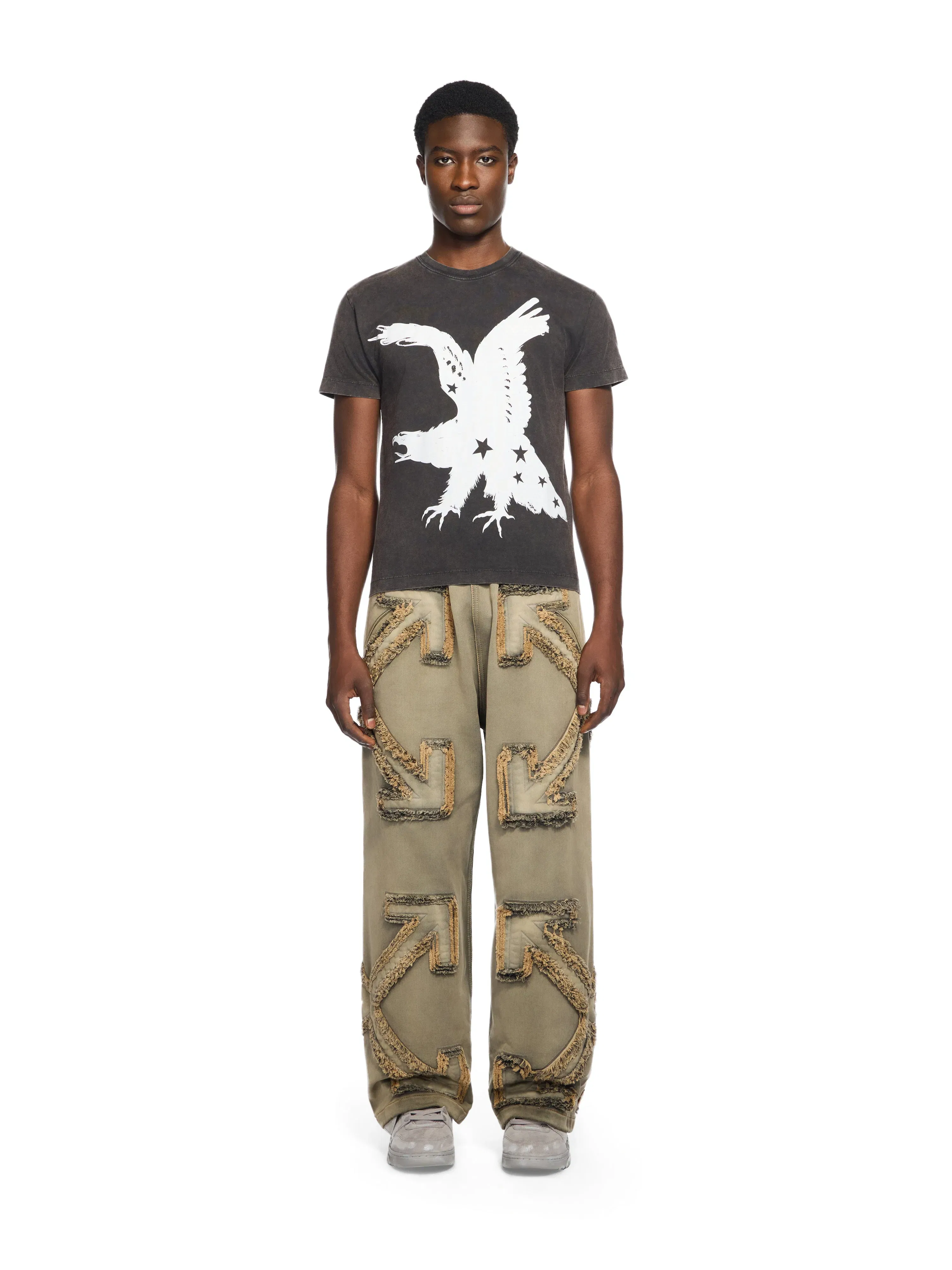 Off - White Eagle 90S T-Shirt Vintage