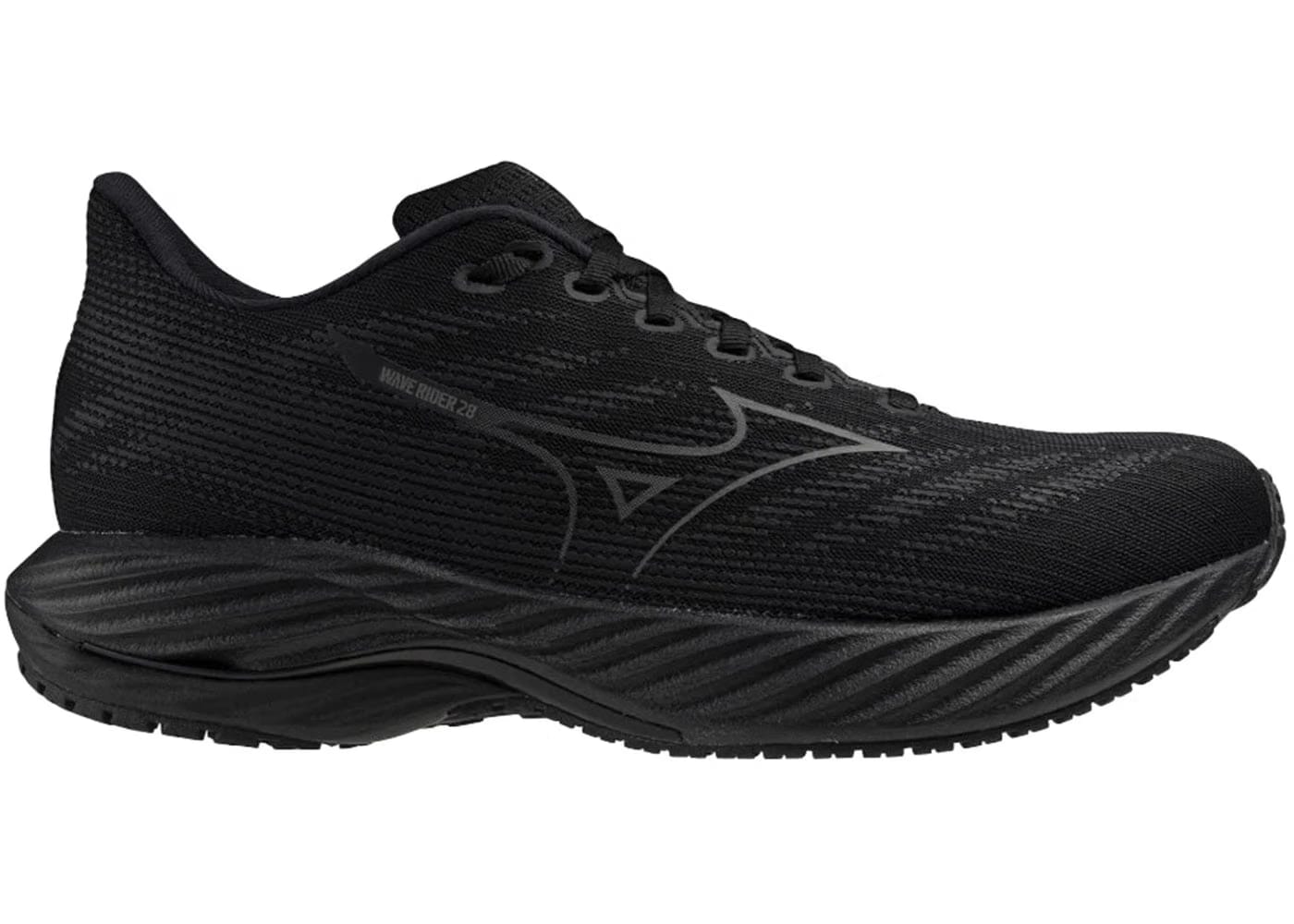 Mizuno Wave Rider 28 Black Shade