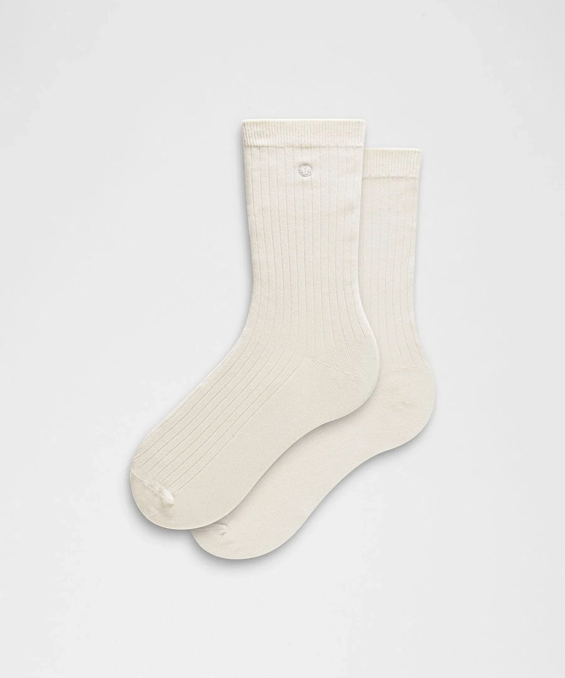 Lululemon Unisex Ribbed Cotton - Blend Crew Socks