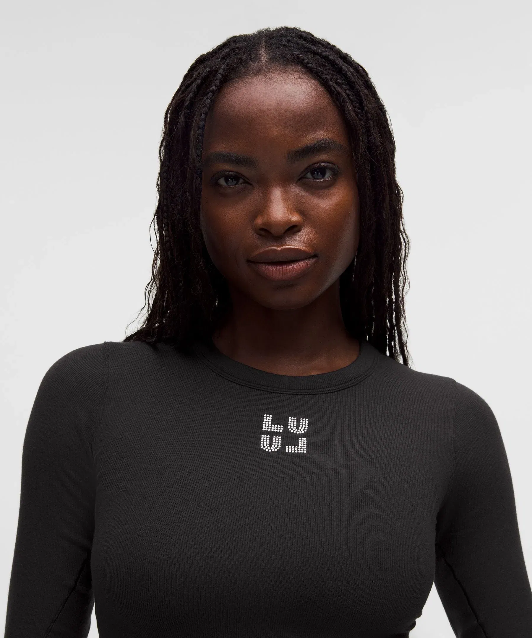 Lululemon Women's Hold Tight Long - Sleeve Shirt *Jewelled