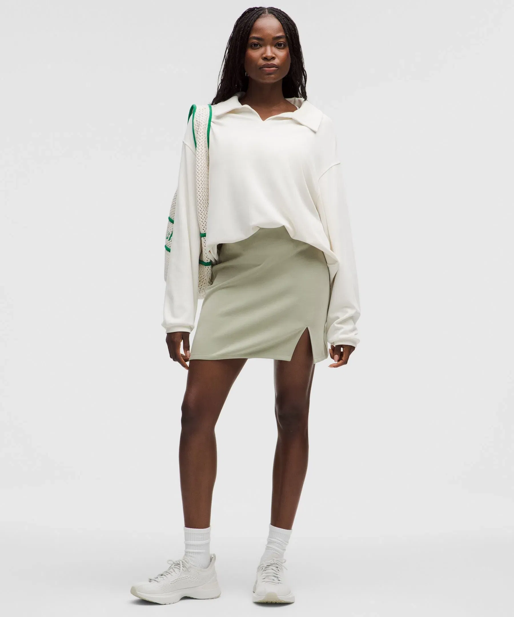 Lululemon Softstreme High - Rise Mini Skirt