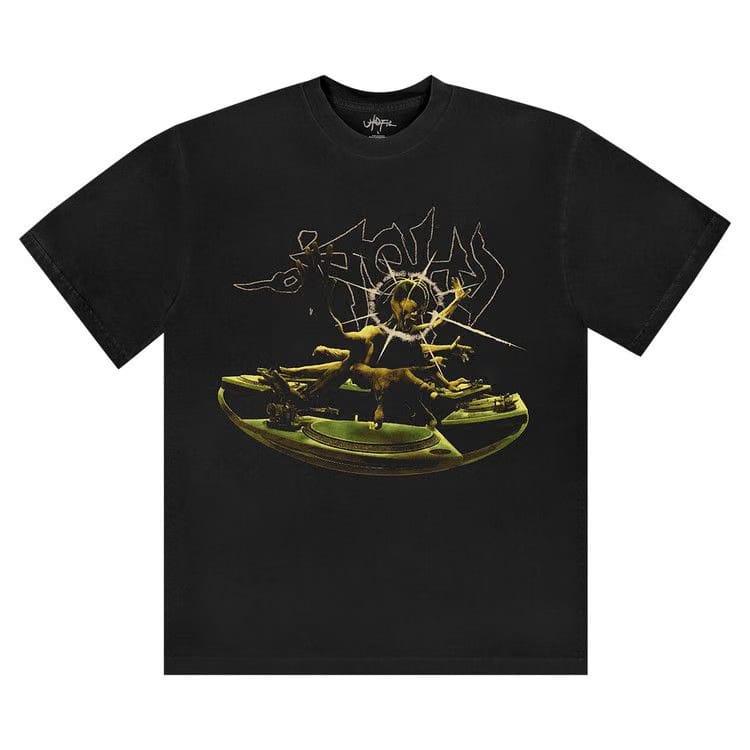 Cactus Jack by Travis Scott DJ T-Shirt Black