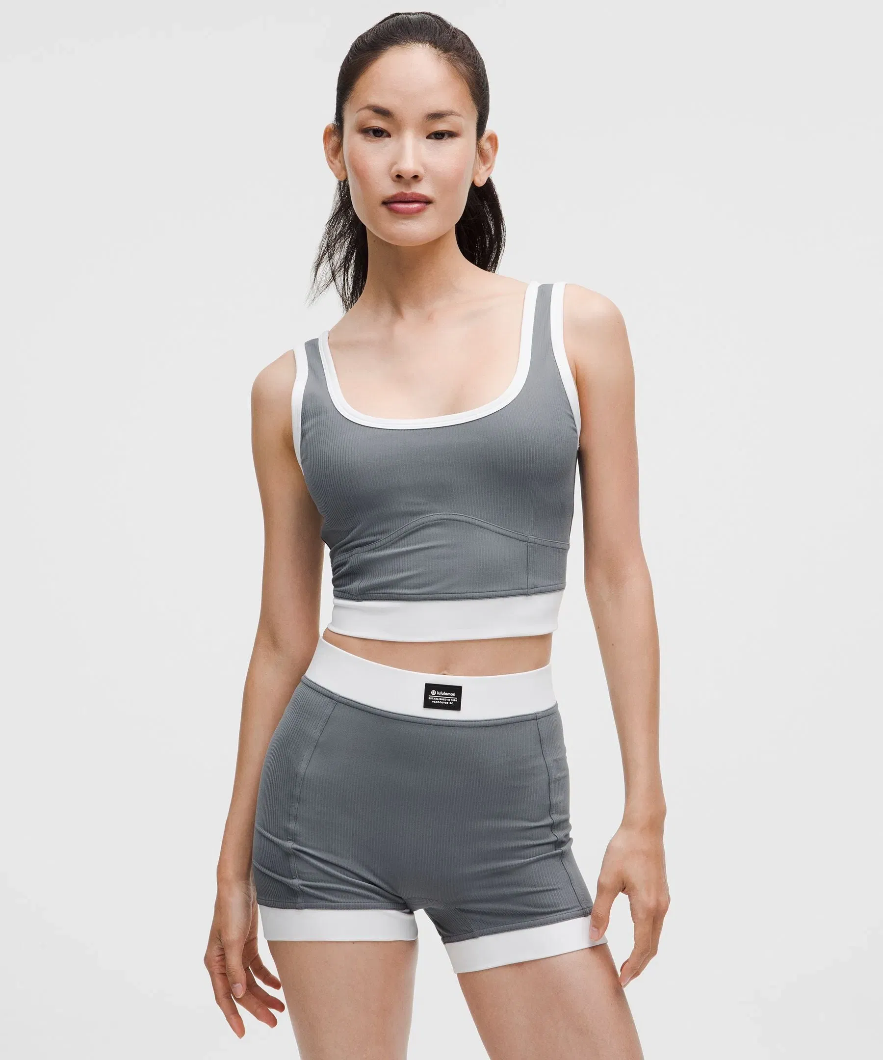 Lululemon Women's Ribbed Nulu Cropped Tank Top