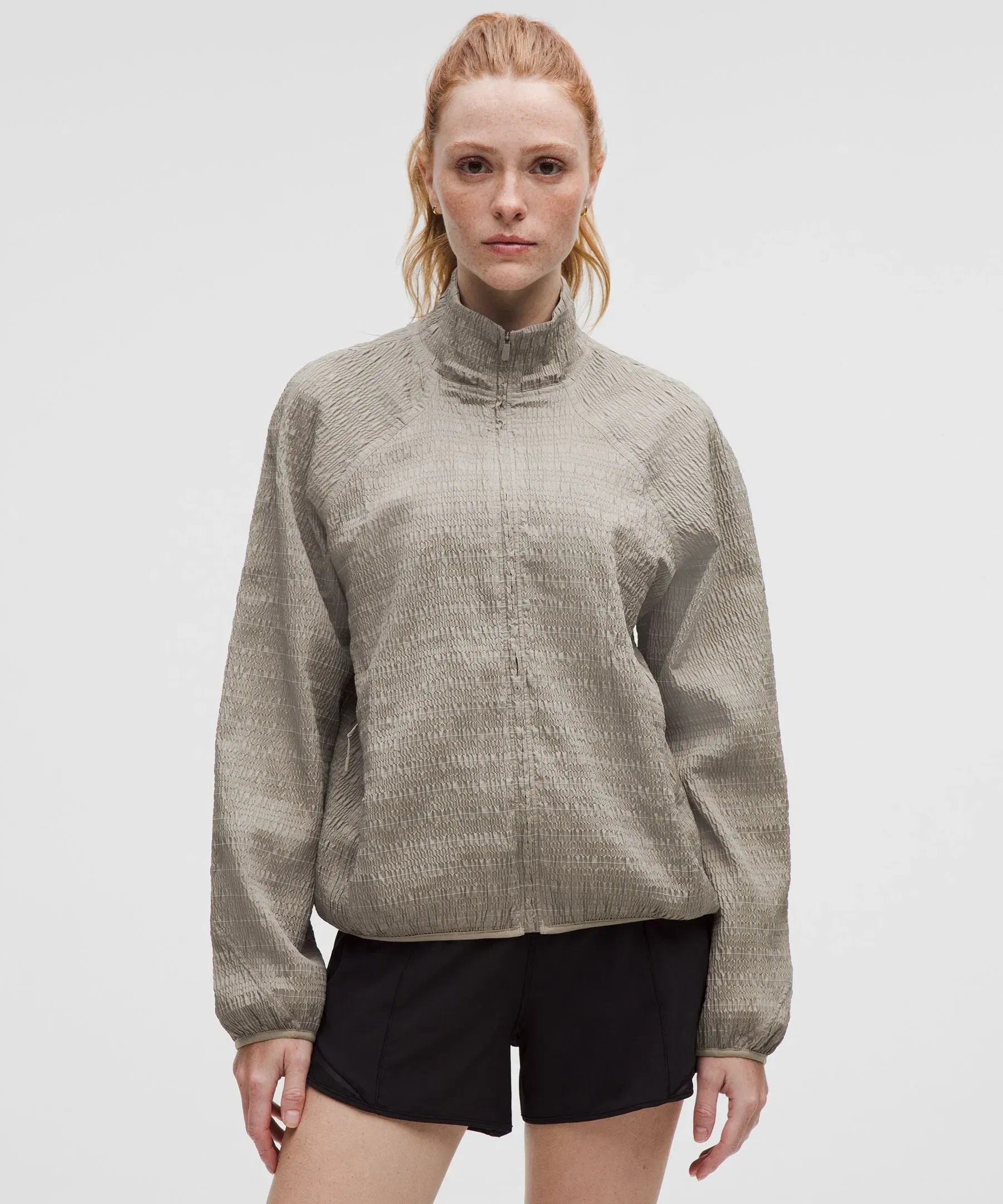 Lululemon Adapted State Textured Jacket *Reflective Grid