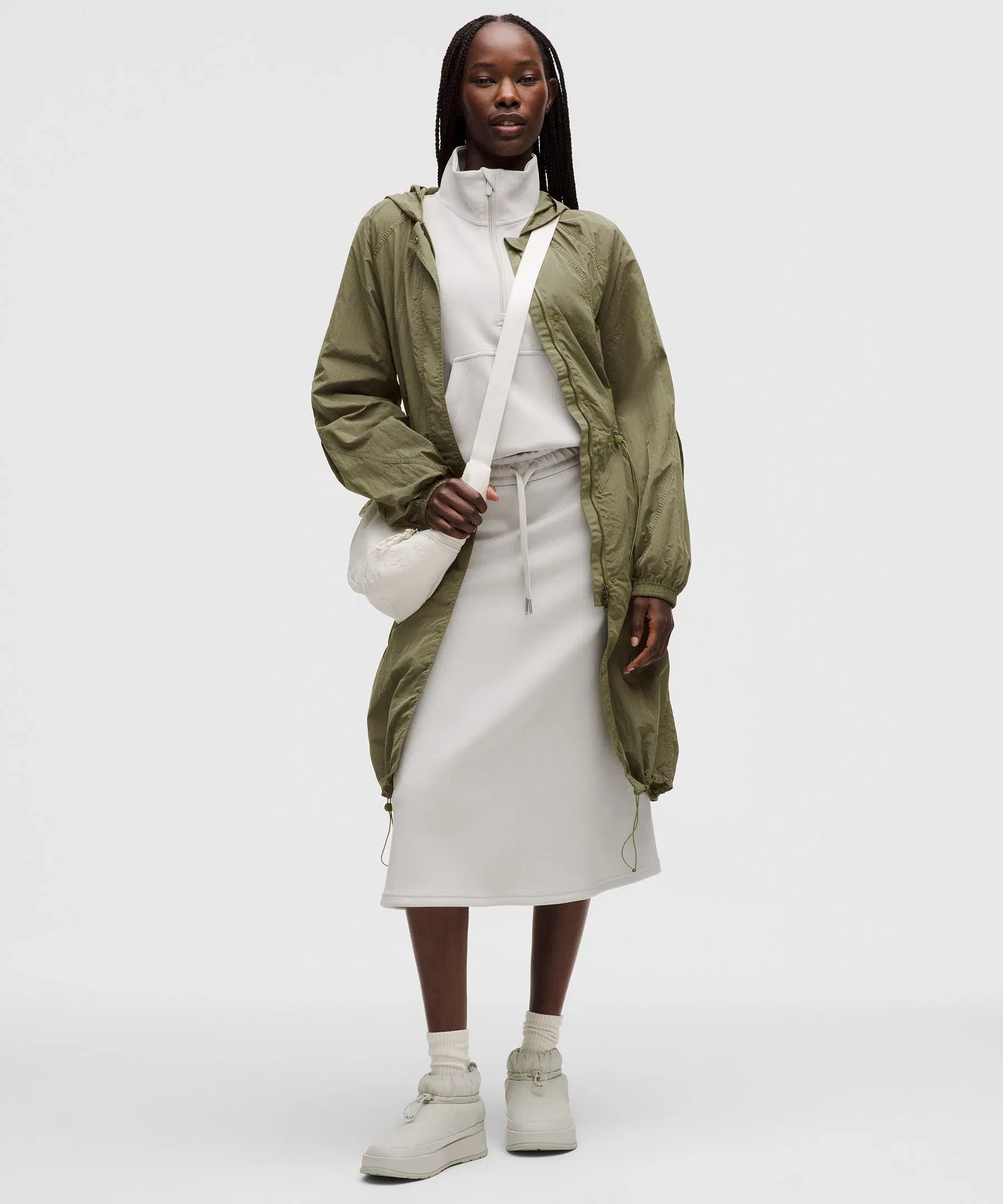 Lululemon Lightweight Woven Long Jacket
