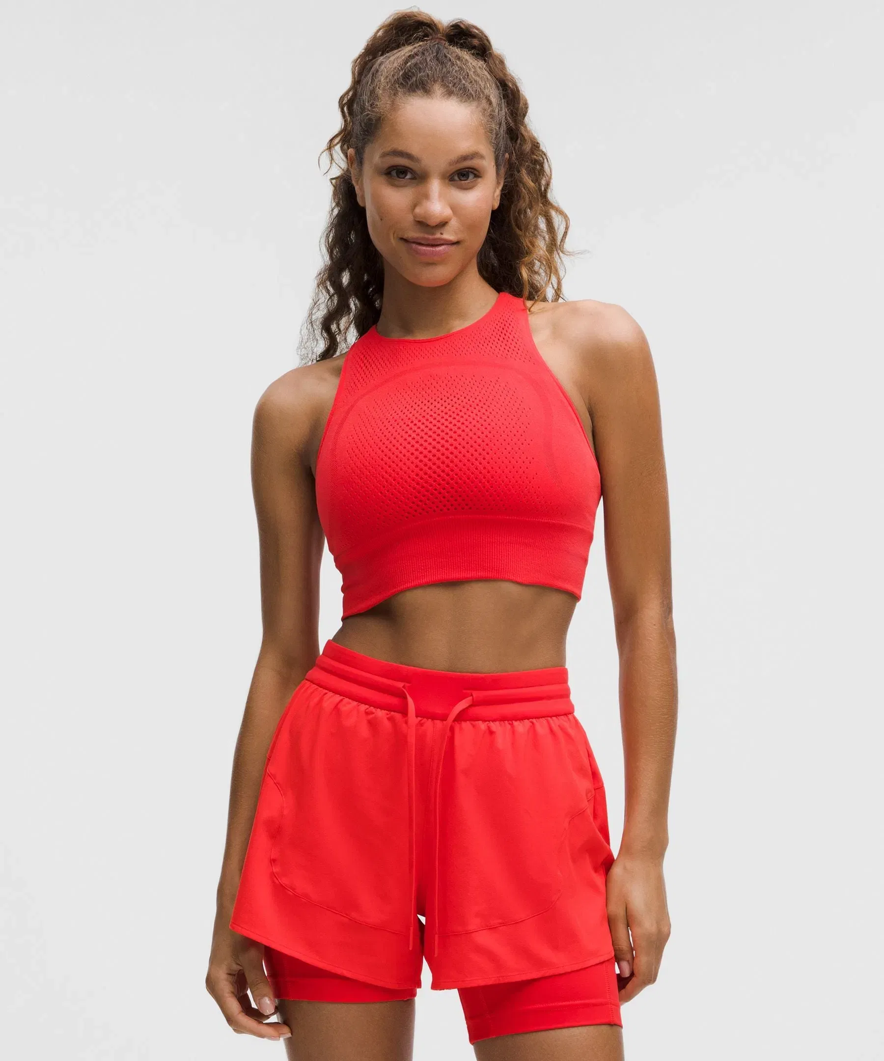 Lululemon Women's RevealKnit Cropped Tank Top *SLNSH Collection