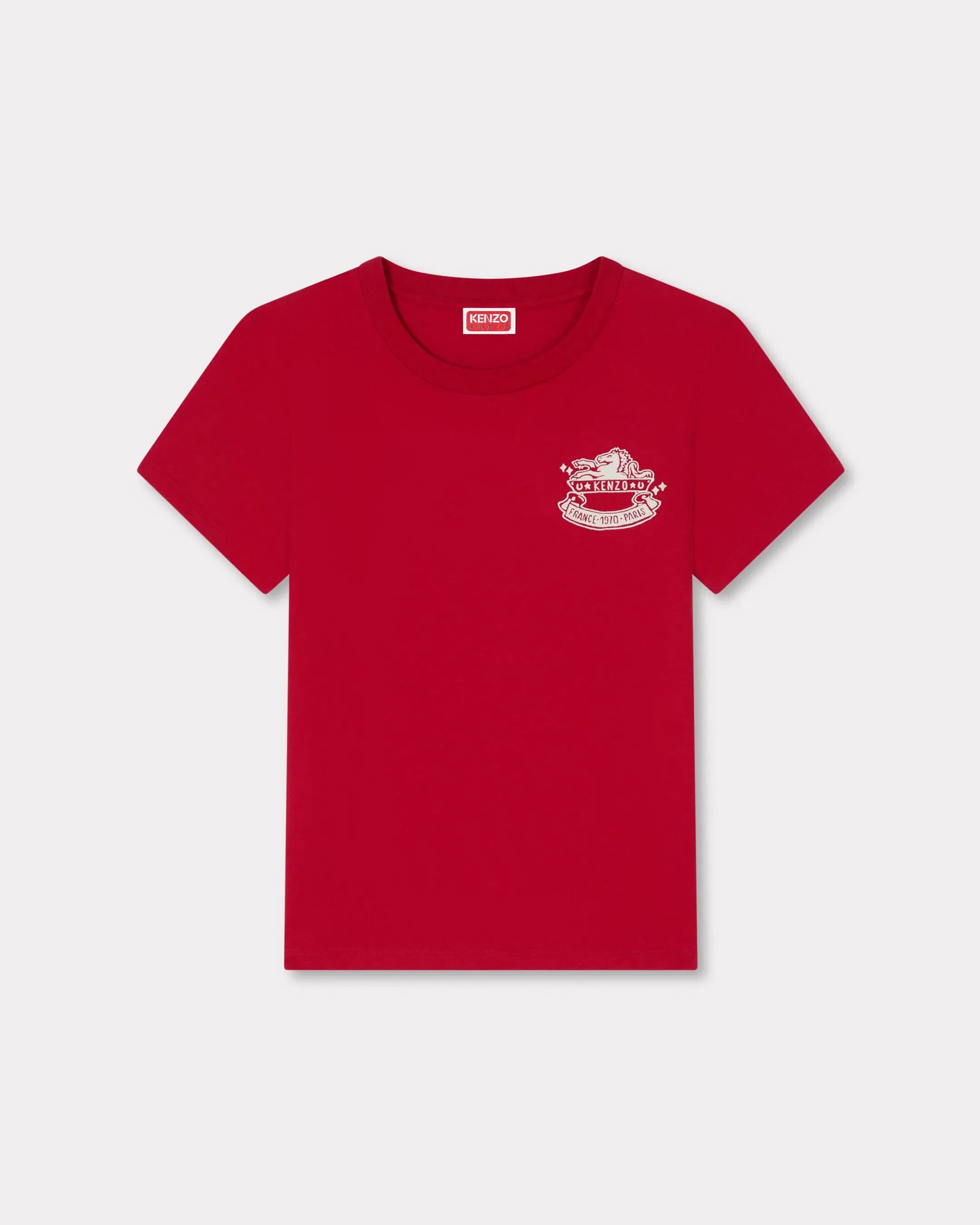 Kenzo Lunar New Year Embroidered T-Shirt In Cotton Women's