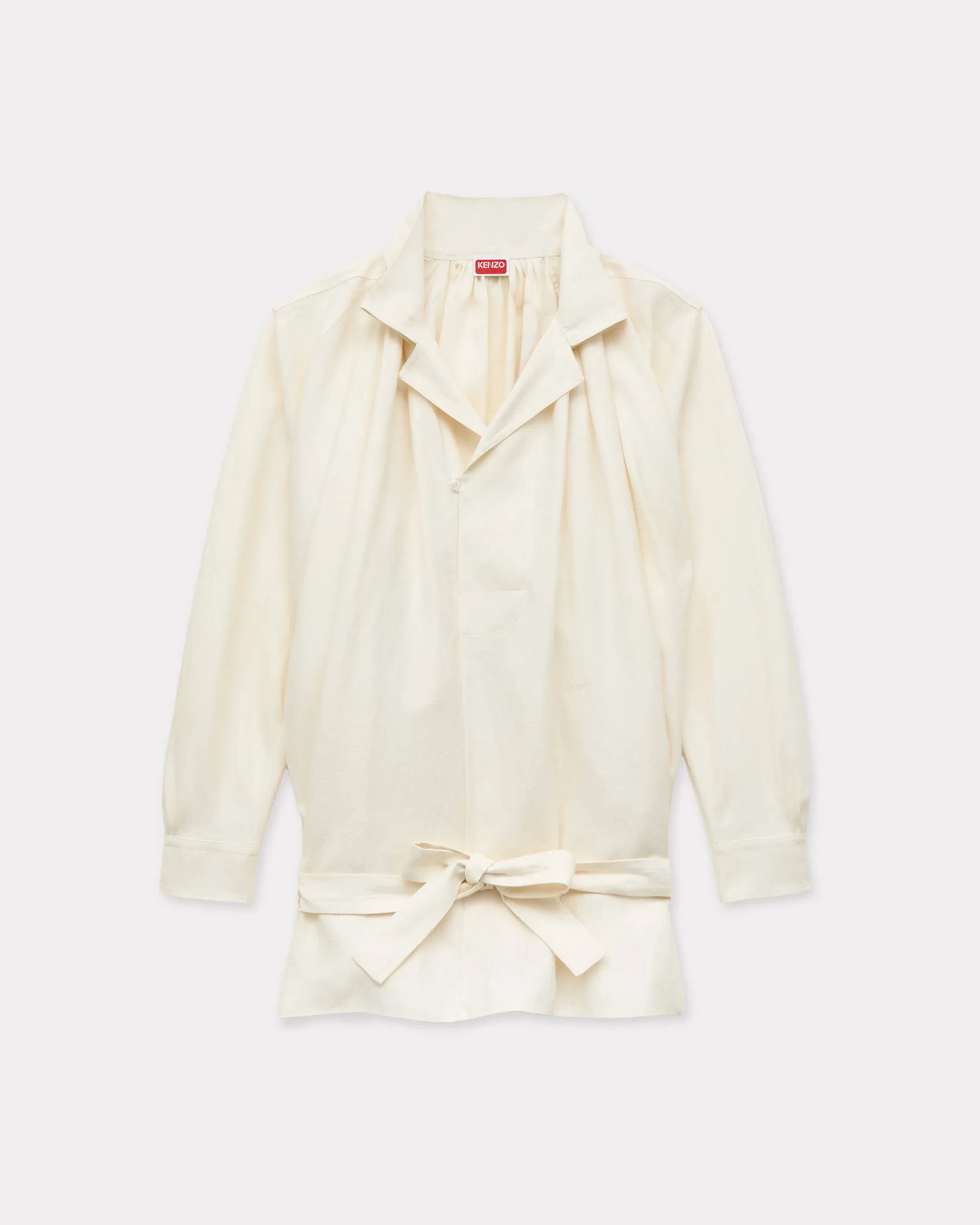 Kenzo Oversized Blouse Dress White Women's