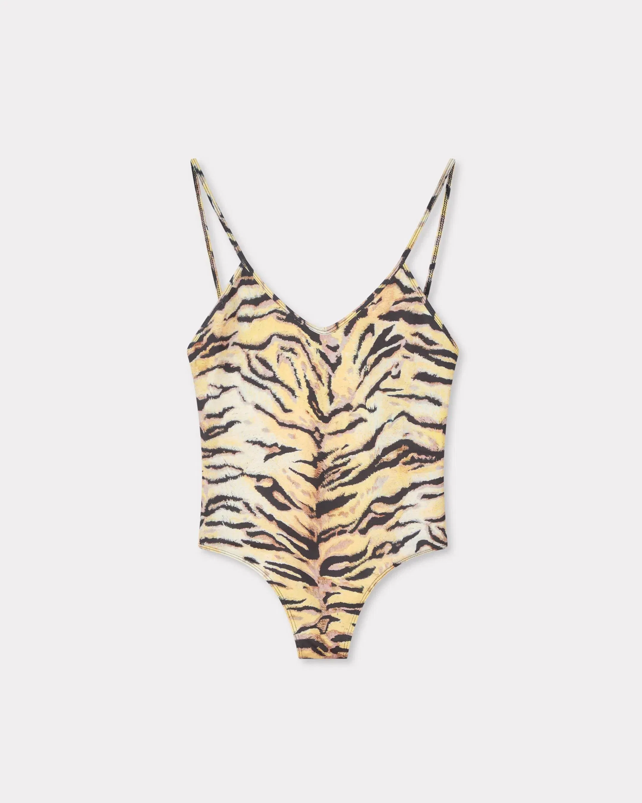 Kenzo Tiger Swimsuit Blue Women's
