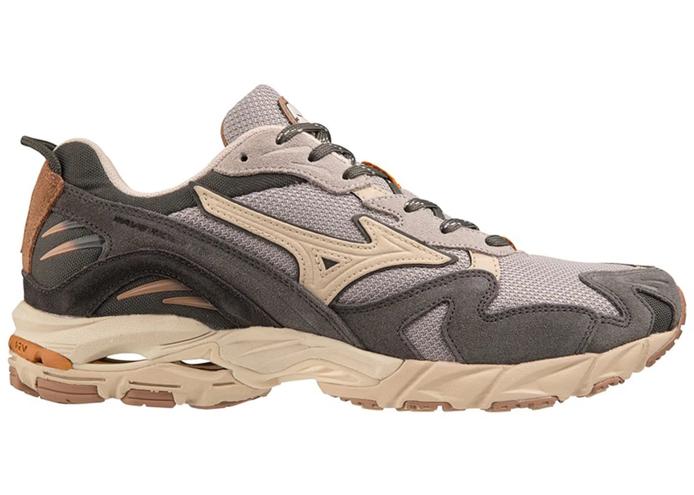 Mizuno Wave Rider 10 Opal Grey Pumpkin Spice